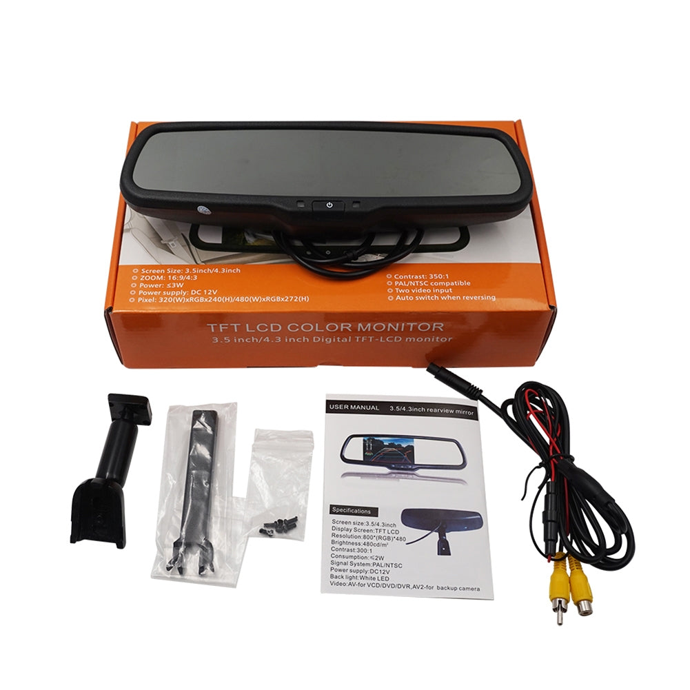 Car Backup Rear View Camera 4.3 Inch Mirror Monitor High - Premium Car Rear View Camera from Rapidvehicles - Just $79.99! Shop now at Rapidvehicles