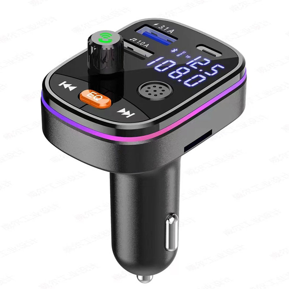 Car Bluetooth Mp3 Fm Transmitter With Usb Charging Port Display - Premium Car Chargers from Rapidvehicles - Just $18.99! Shop now at Rapidvehicles