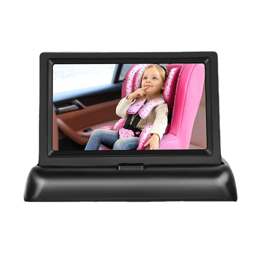 12-24v Car Monitor Folding Screen Display with Cigarette Lighter - Premium Car DVR from Rapidvehicles - Just $66.71! Shop now at Rapidvehicles