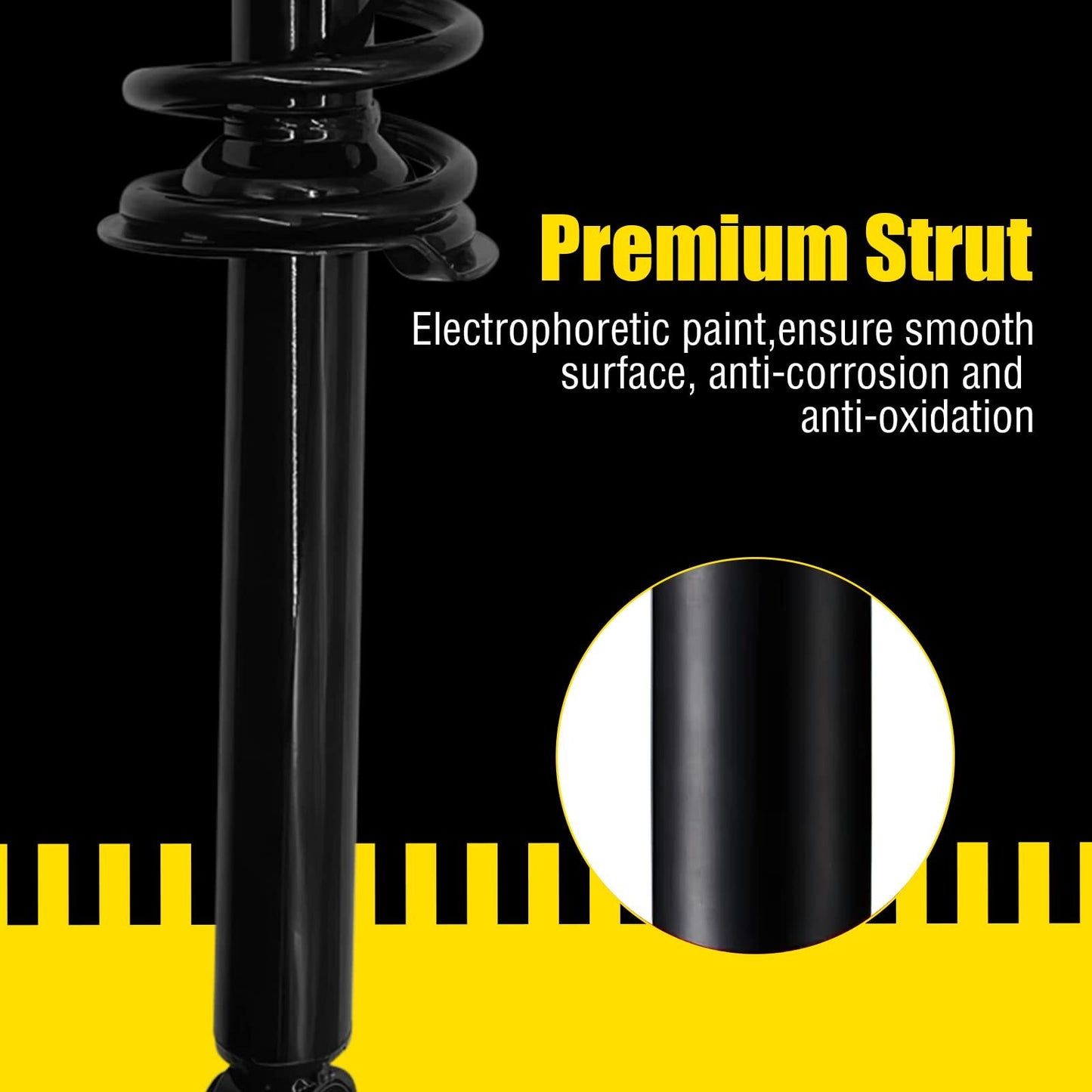 US GARVEE Rear Pair Complete Shock Absorbers Assembly Compatible - Premium Steering & Suspension Tool from Rapidvehicles - Just $117.99! Shop now at Rapidvehicles