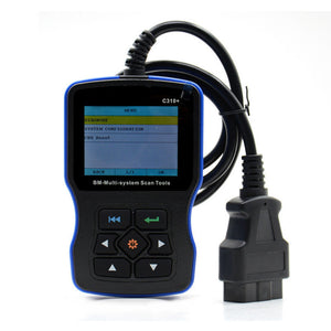 C310+ Car Detector Fault Diagnosis Instrument Tool Multilingual Code Reading Card Automobile Scan Tool Blue Black - Premium OBD & Diagnostic Tools from Rapidvehicles - Just $85.99! Shop now at Rapidvehicles