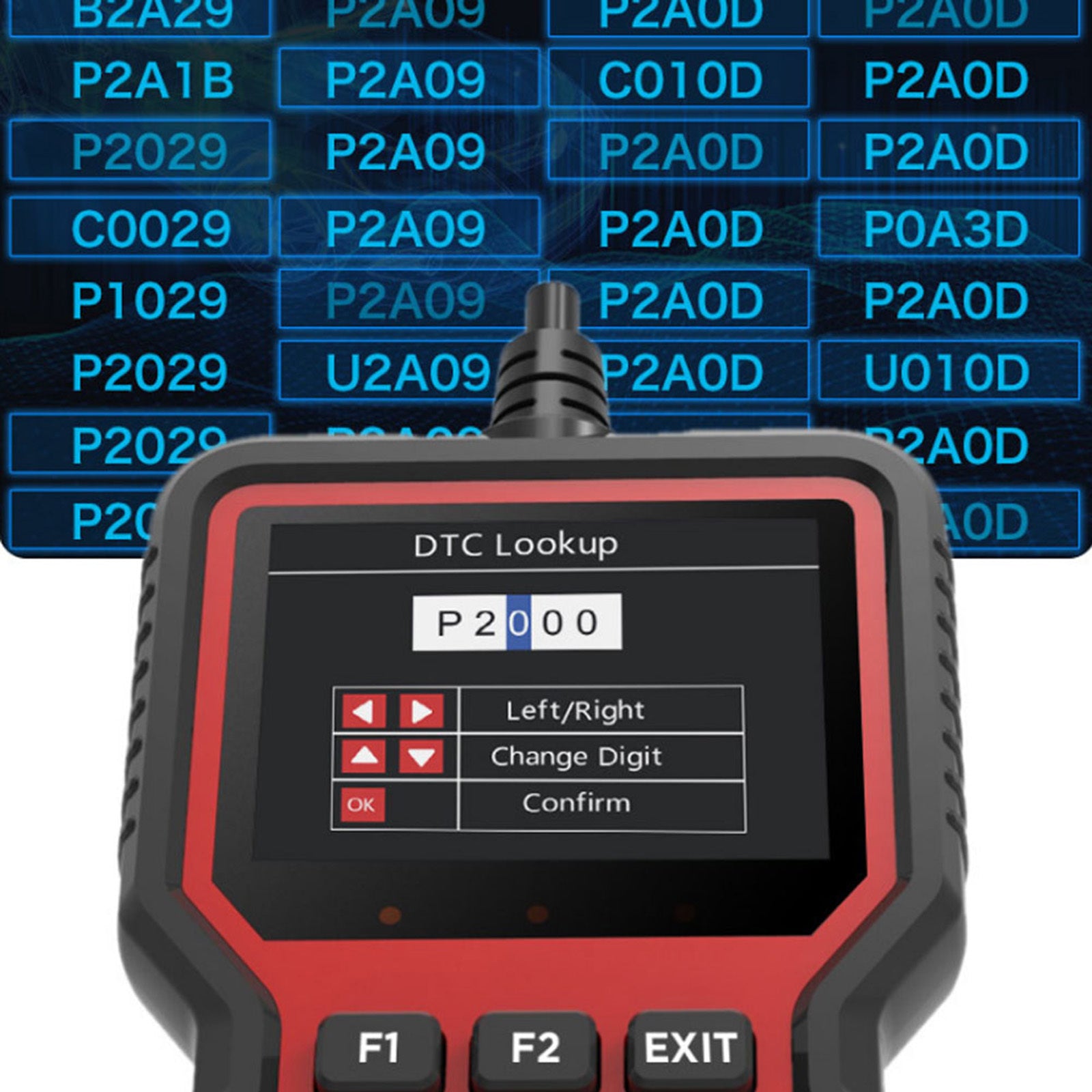 Car Fault Detector V519 Obd2 Scanner Fault Diagnosis Tester Engine System Diagnostic Tool Code Reader Black Red - Premium OBD & Diagnostic Tools from Rapidvehicles - Just $61.99! Shop now at Rapidvehicles