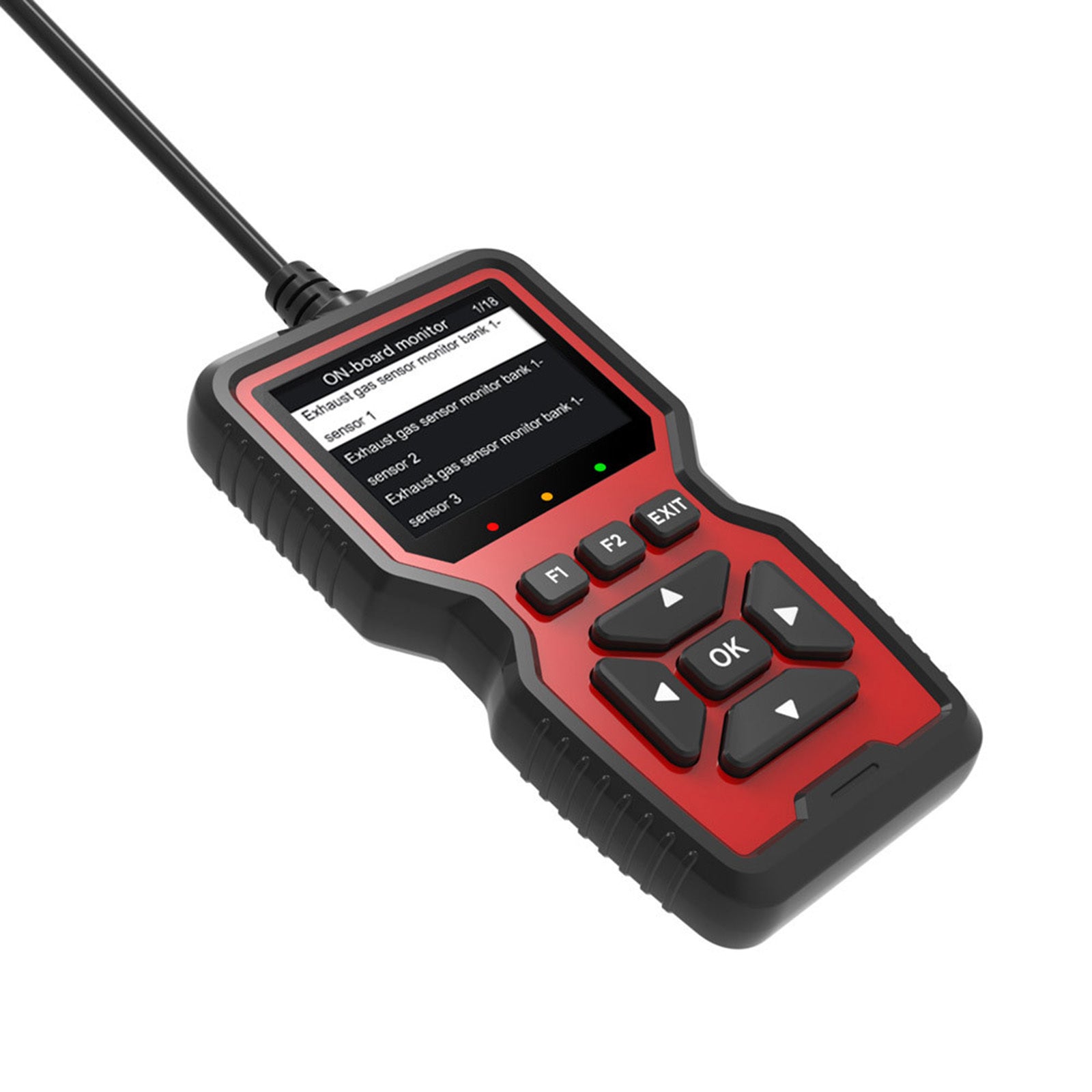 Car Fault Detector V519 Obd2 Scanner Fault Diagnosis Tester Engine System Diagnostic Tool Code Reader Black Red - Premium OBD & Diagnostic Tools from Rapidvehicles - Just $61.99! Shop now at Rapidvehicles