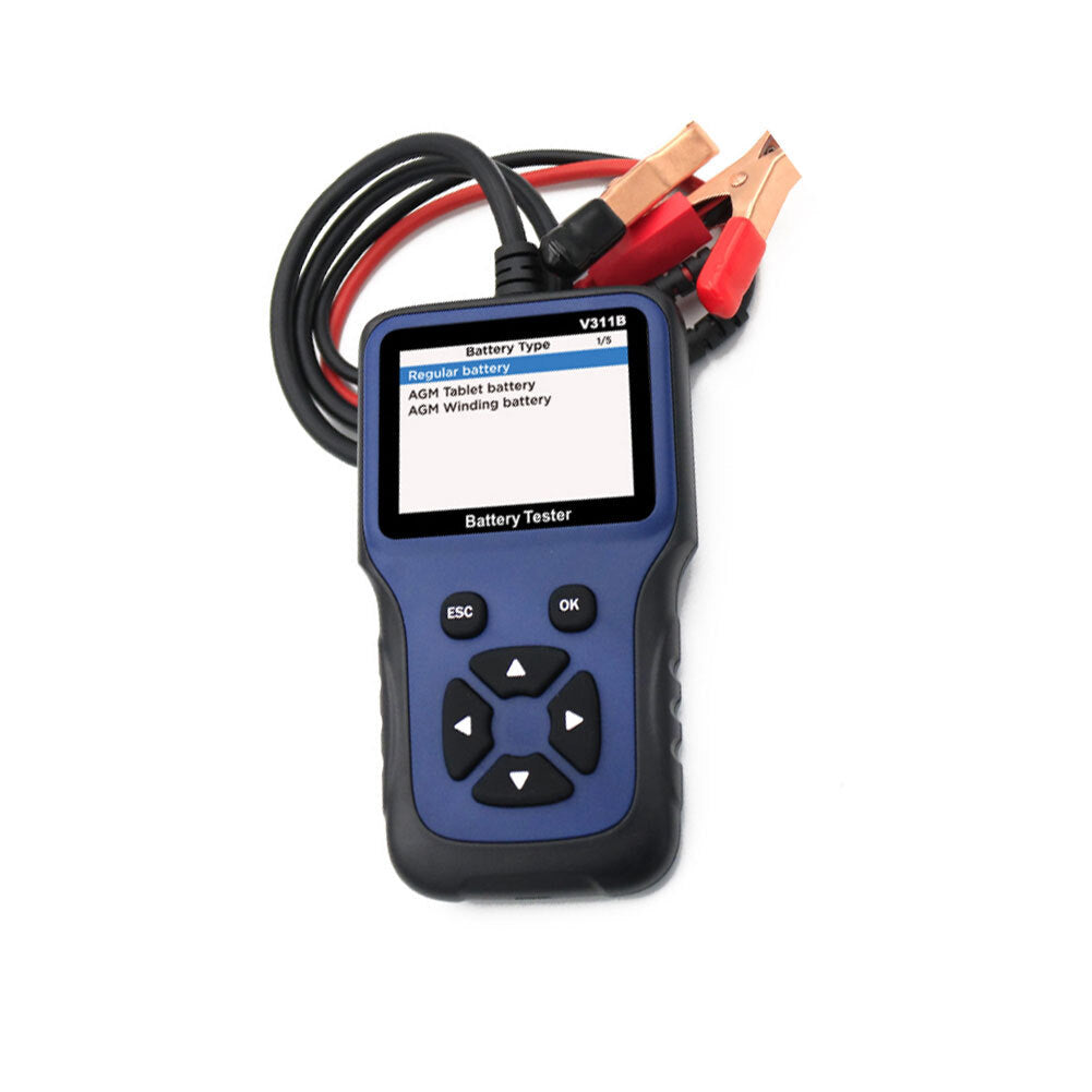 Car Battery Tester Diagnostic Tool 12V Battery Charger Detector Analyzer Universal for Automotive Yacht Light Blue - Premium OBD & Diagnostic Tools from Rapidvehicles - Just $58.99! Shop now at Rapidvehicles