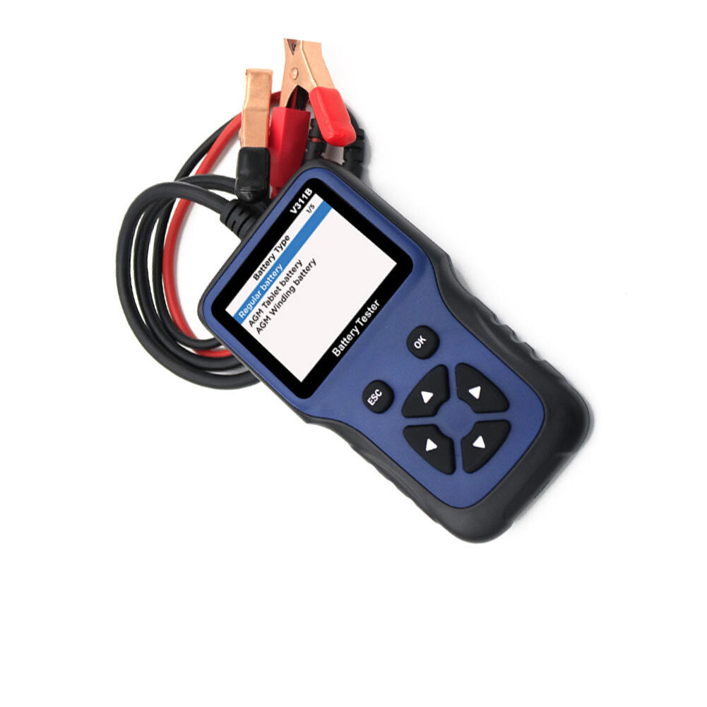 Car Battery Tester Diagnostic Tool 12V Battery Charger Detector Analyzer Universal for Automotive Yacht Light Blue - Premium OBD & Diagnostic Tools from Rapidvehicles - Just $58.99! Shop now at Rapidvehicles