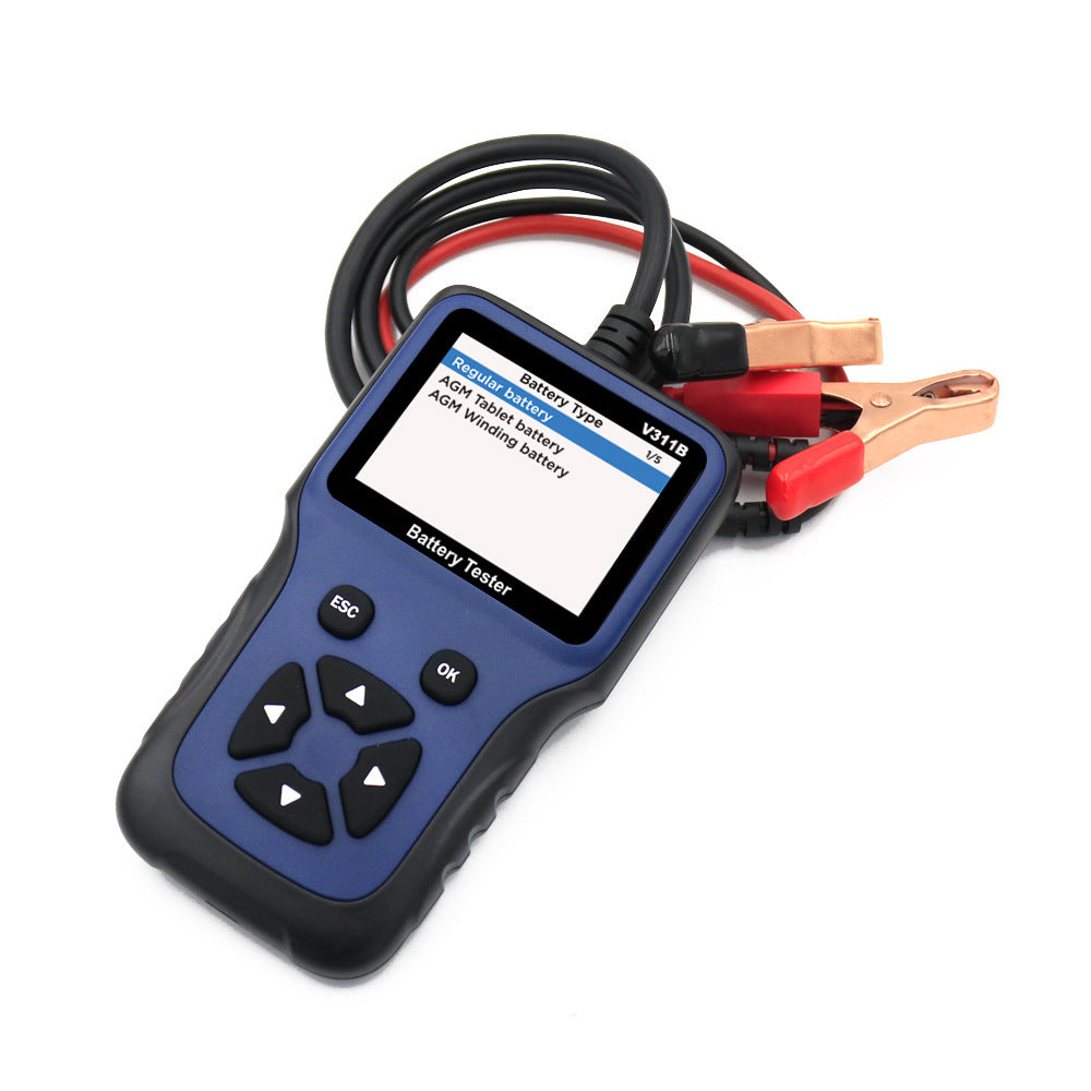 Car Battery Tester Diagnostic Tool 12V Battery Charger Detector Analyzer Universal for Automotive Yacht Light Blue - Premium OBD & Diagnostic Tools from Rapidvehicles - Just $58.99! Shop now at Rapidvehicles