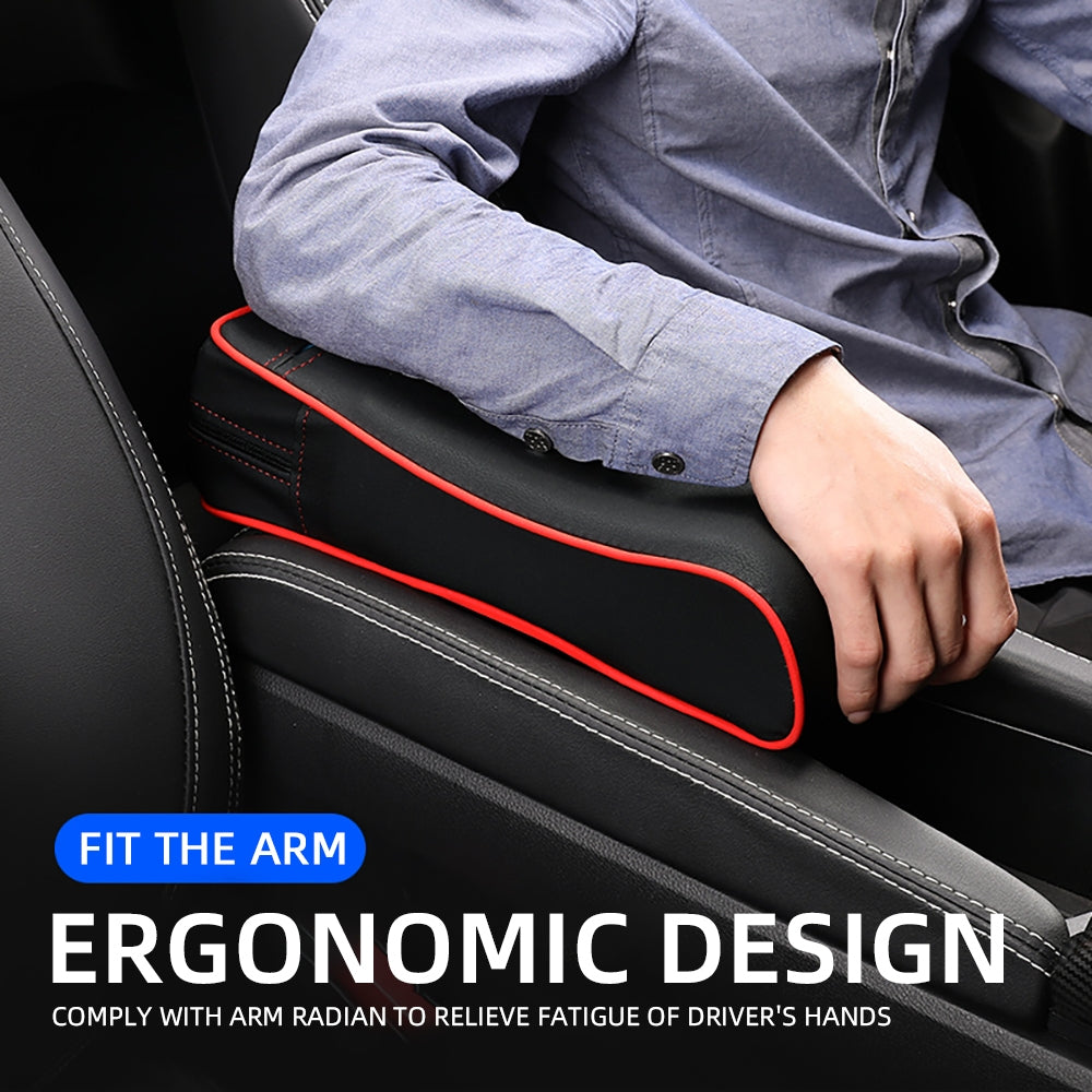 2-in-1 Car Armrest Pad Paper Tissue Holder Towel Box Central Arm - Premium Car Organizers from Rapidvehicles - Just $36.89! Shop now at Rapidvehicles