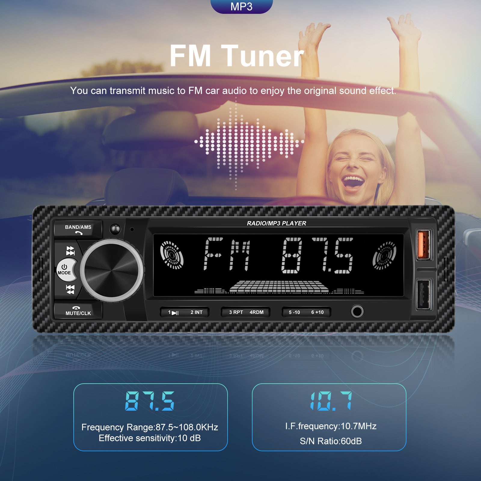 1 Din 890 Car Mp3 Player Dual Bluetooth Backlight Fm Radio U Disk - Premium Other Car Electronics from Rapidvehicles - Just $45.99! Shop now at Rapidvehicles