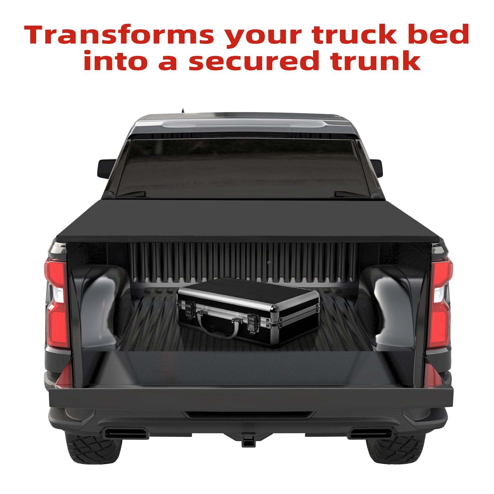 US GARVEE Roll-Up Soft Truck Bed 5.8ft Tonneau Cover Compatible - Premium Automotive Accessories from Rapidvehicles - Just $252.89! Shop now at Rapidvehicles