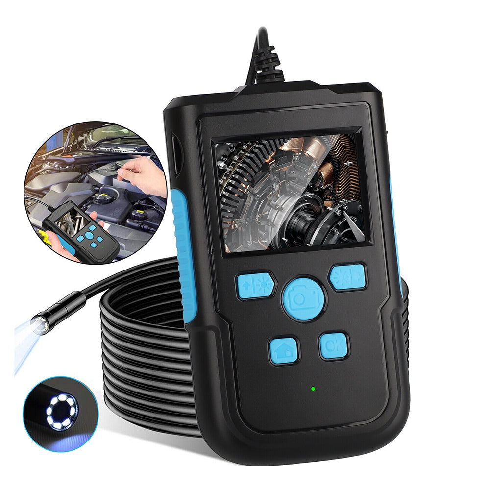 1080P HD Industrial Endoscope Camera 2.4-inch Screen Pipeline Borescope Video Inspection Camera 8mm-2m Black - Premium Other Car Tools from Rapidvehicles - Just $61.51! Shop now at Rapidvehicles