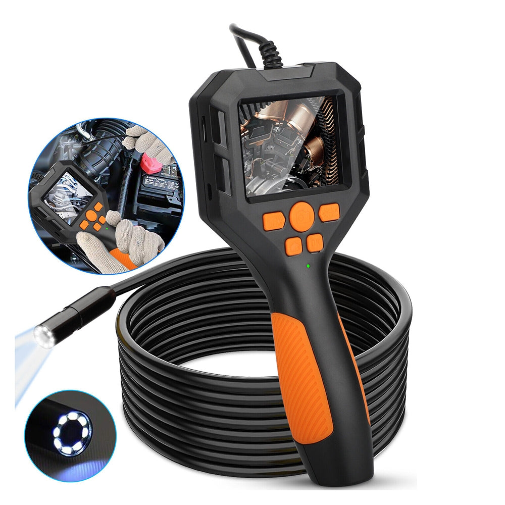 HD 1080P Led Handheld Borescope 2.8-inch Ips Screen 8mm Inspection Camera Industrial Endoscope for Auto Repair Black - Premium OBD & Diagnostic Tools from Rapidvehicles - Just $139.99! Shop now at Rapidvehicles