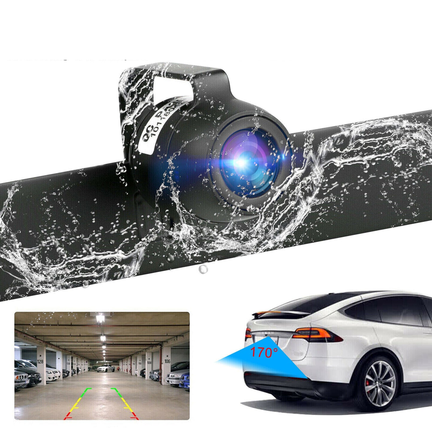 Car Reverse Backup Camera 170-degree Wide Viewing Angle Hd Night - Premium Car Rear View Camera from Rapidvehicles - Just $24.29! Shop now at Rapidvehicles