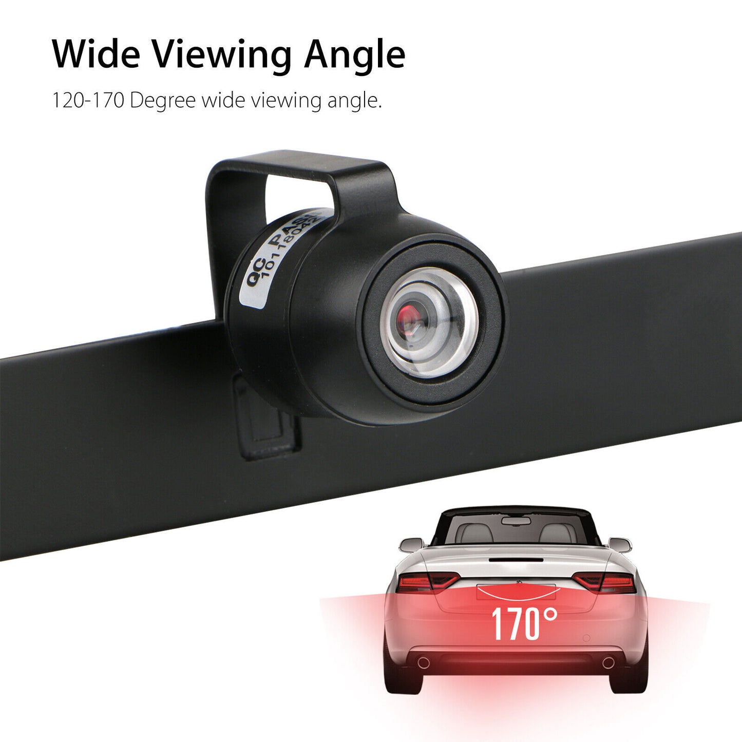 Car Reverse Backup Camera 170-degree Wide Viewing Angle Hd Night - Premium Car Rear View Camera from Rapidvehicles - Just $24.29! Shop now at Rapidvehicles