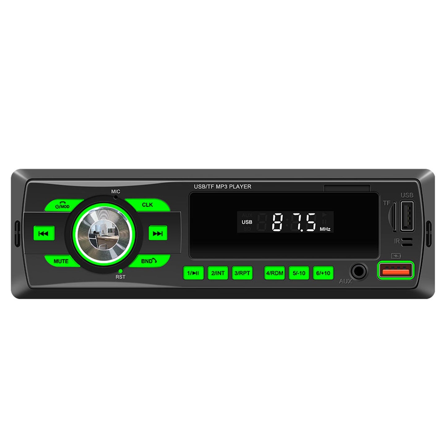 Car Mp3 Player with Bluetooth  5.0 Intelligent Voice Assistant - Premium Other Car Electronics from Rapidvehicles - Just $45.99! Shop now at Rapidvehicles