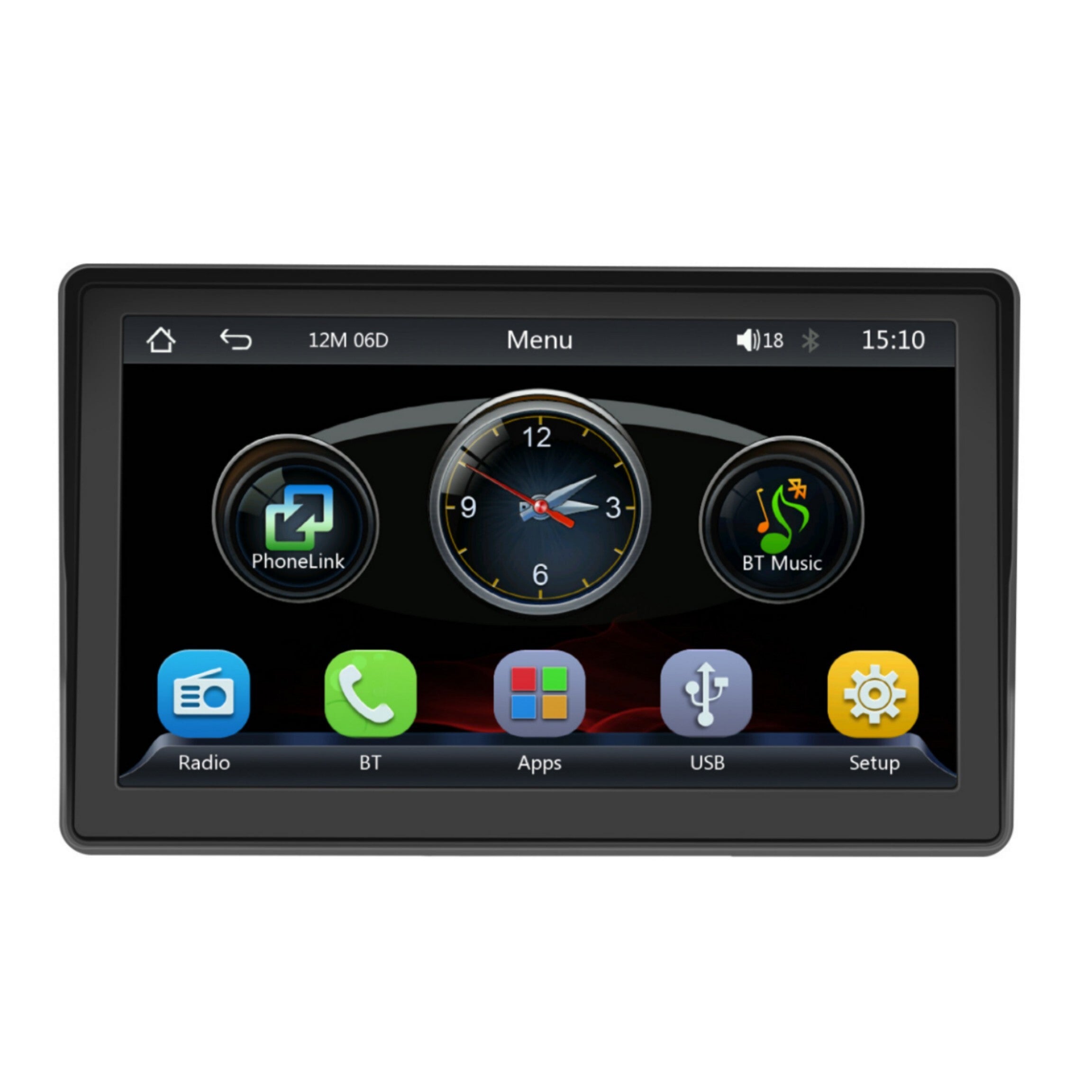 Car Radio 7-inch HD Multimedia Video Playback Mp5 Player Bluetooth Kit for Carplay Black - Premium Car DVR from Rapidvehicles - Just $93.50! Shop now at Rapidvehicles