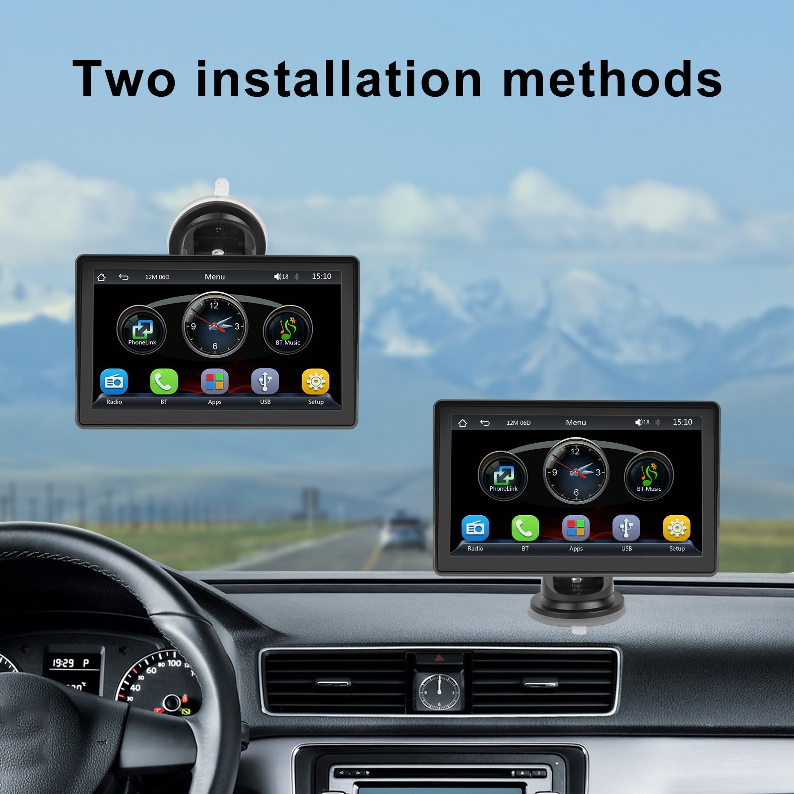 Car Radio 7-inch HD Multimedia Video Playback Mp5 Player Bluetooth Kit for Carplay Black - Premium Car DVR from Rapidvehicles - Just $93.50! Shop now at Rapidvehicles