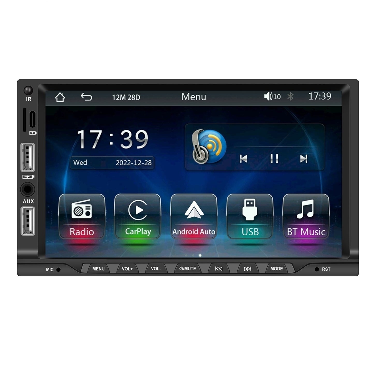 7-inch 2 Din Car Radio Bluetooth 5.1 Hands-free Mp5 Player for - Premium Car DVR from Rapidvehicles - Just $99.99! Shop now at Rapidvehicles