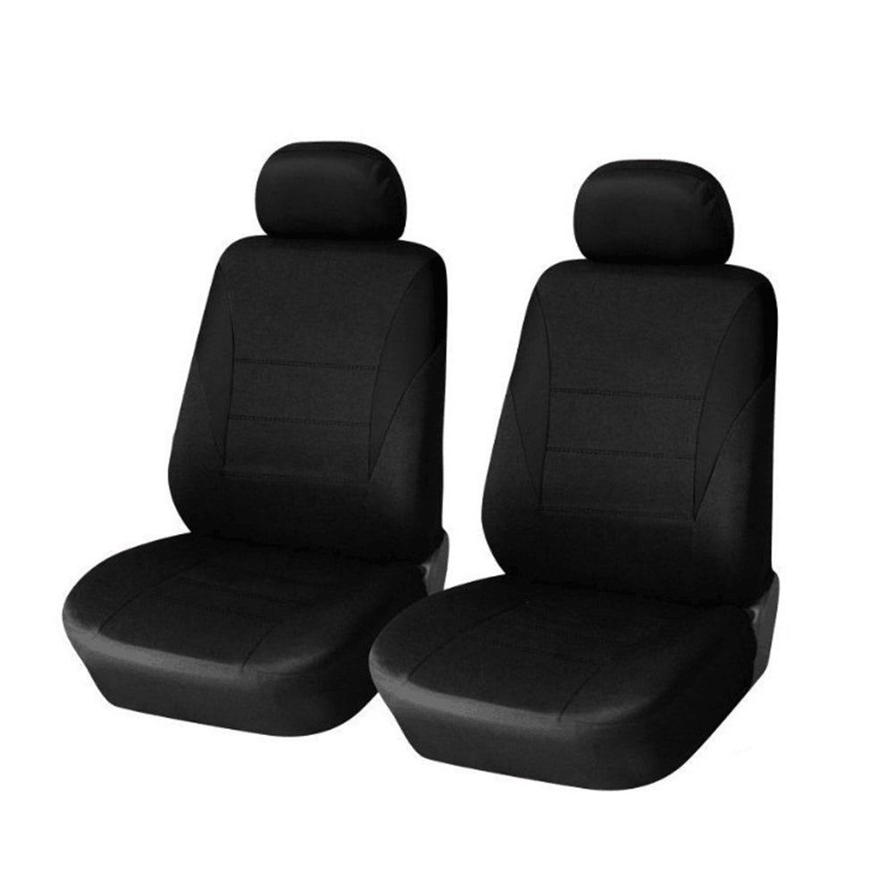 Car Seat Cover Protector Universal Front Seat Cushion Protective Cover Auto Styling Interior Accessories Black 4 piece set - Premium Car Seat Cushion from Rapidvehicles - Just $28.99! Shop now at Rapidvehicles