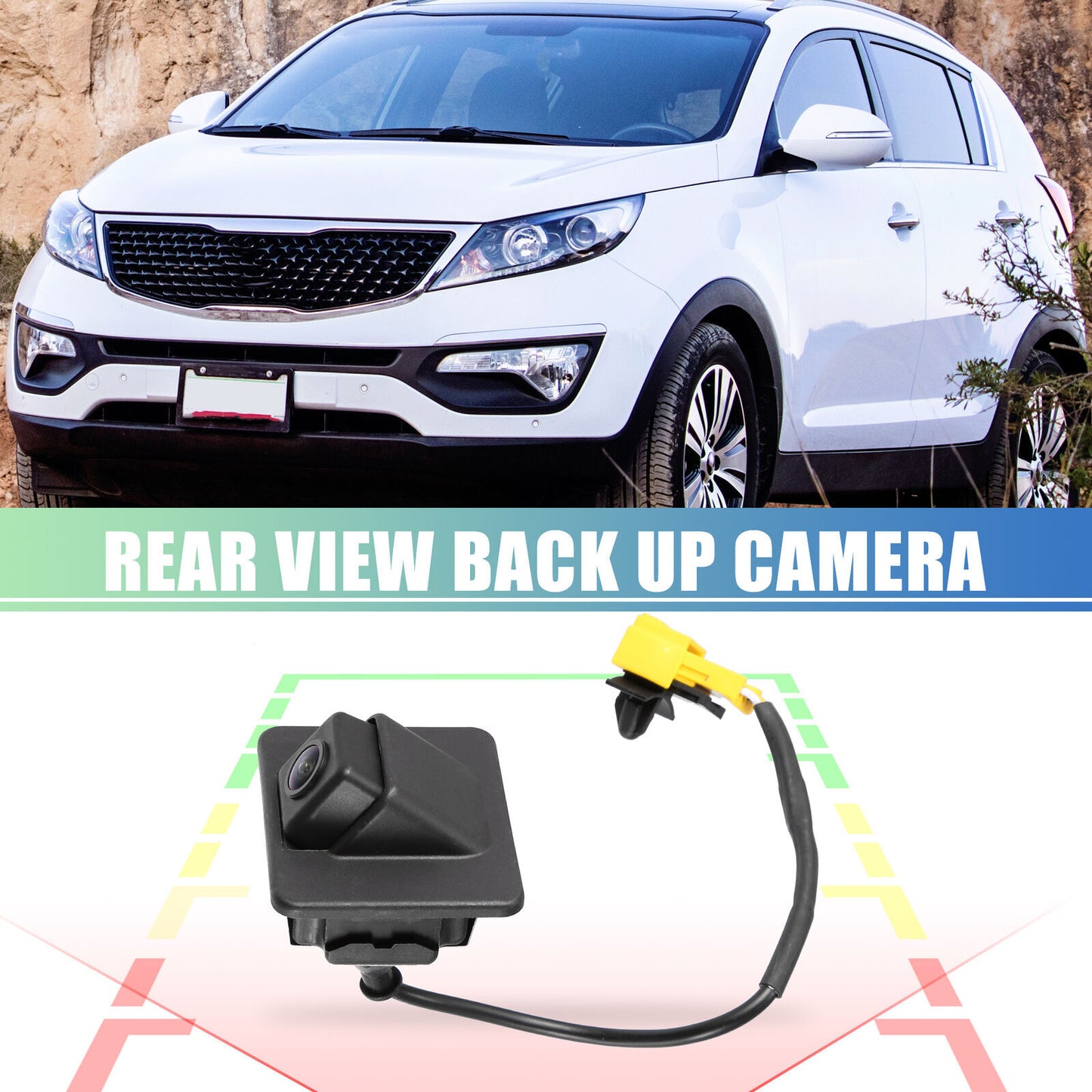 Car Rear View Parking Backup Reverse Camera Auxiliary Safety - Premium Car Rear View Camera from Rapidvehicles - Just $73.79! Shop now at Rapidvehicles