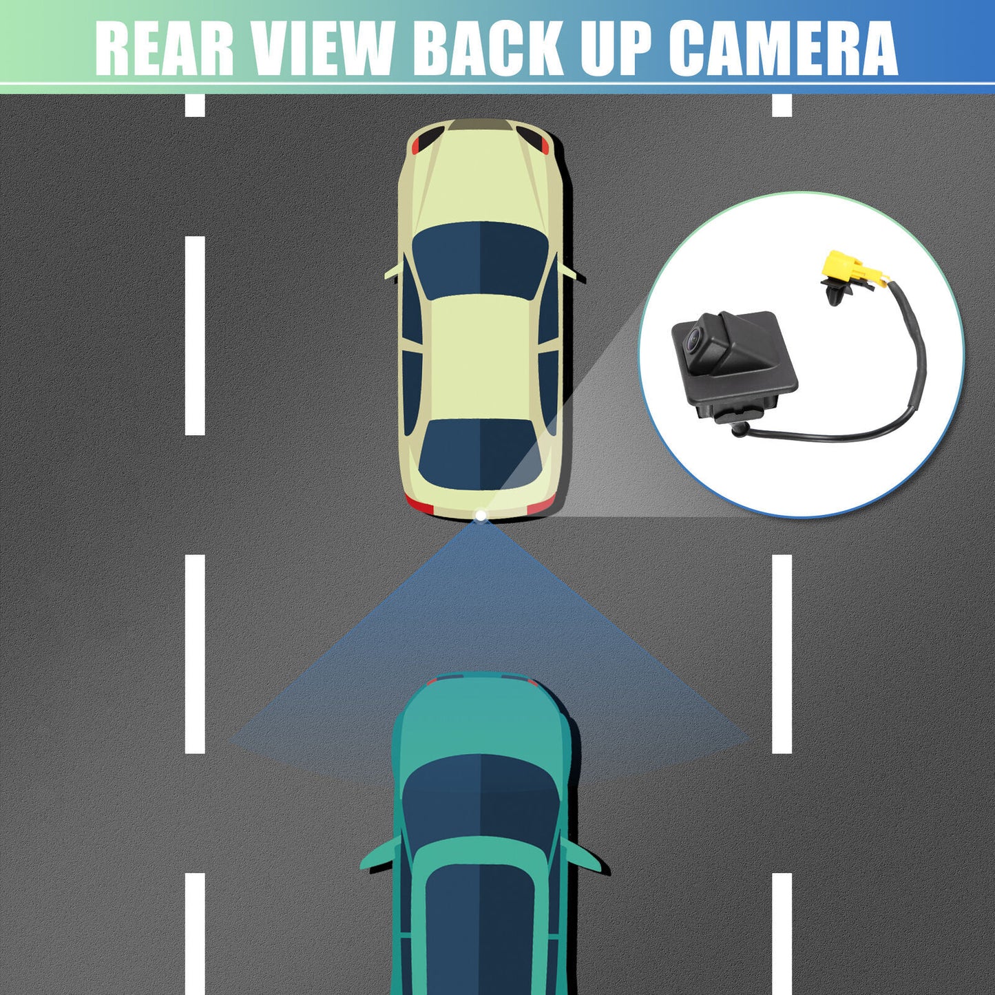 Car Rear View Parking Backup Reverse Camera Auxiliary Safety - Premium Car Rear View Camera from Rapidvehicles - Just $73.79! Shop now at Rapidvehicles