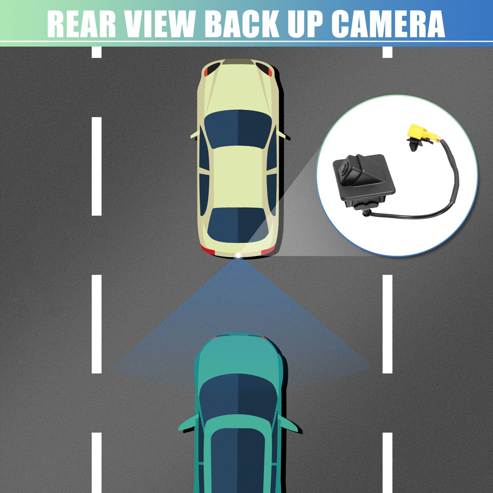 Car Rear View Parking Backup Reverse Camera Auxiliary Safety Camcorder 95760-2t001 for 2011-2013 KIA Black - Premium Car Rear View Camera from Rapidvehicles - Just $62.99! Shop now at Rapidvehicles