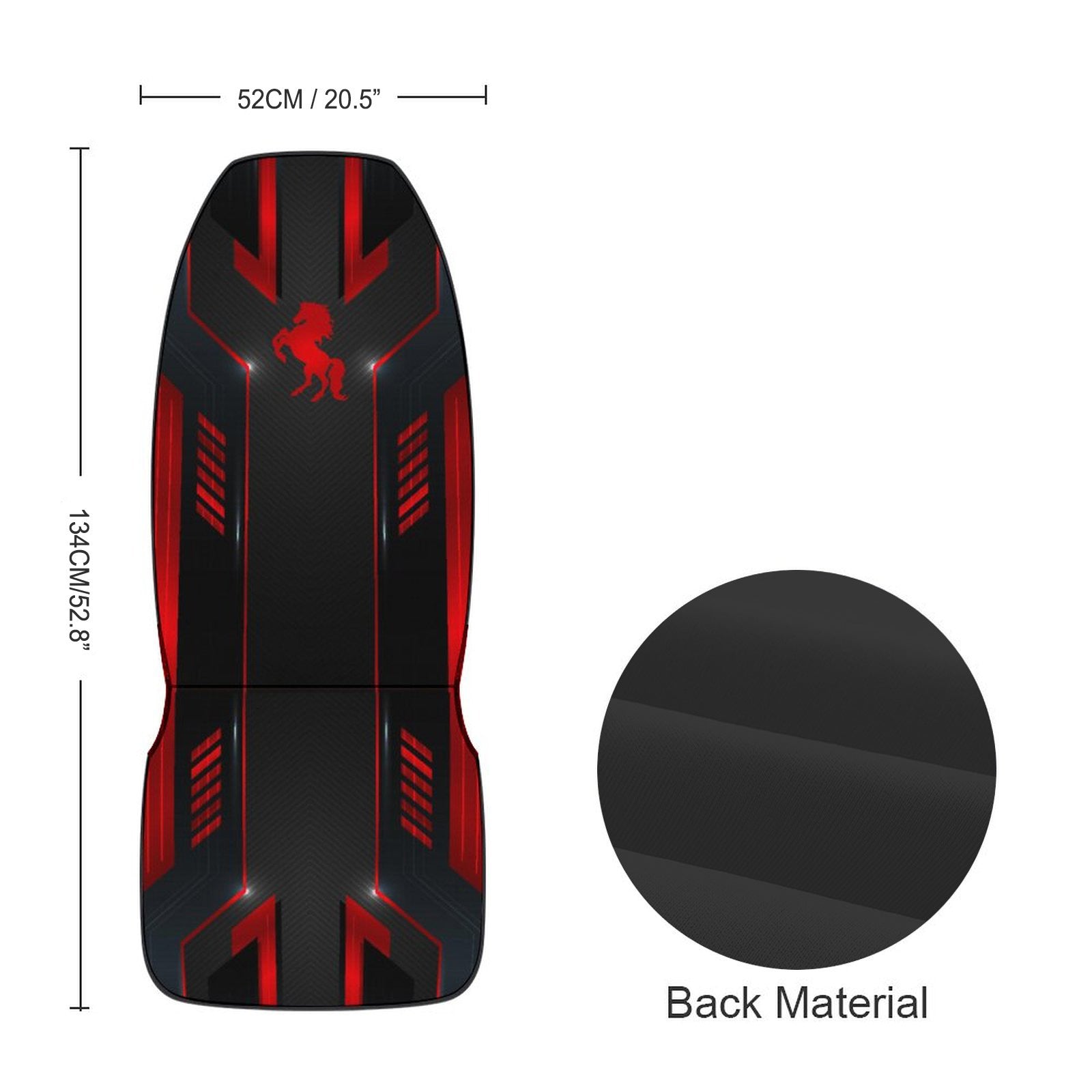 Car Seat Cover Protector Multi-color Seat Protection Cover Auto Interior Decoration black red - Premium Car Seat Cushion from Rapidvehicles - Just $28.87! Shop now at Rapidvehicles