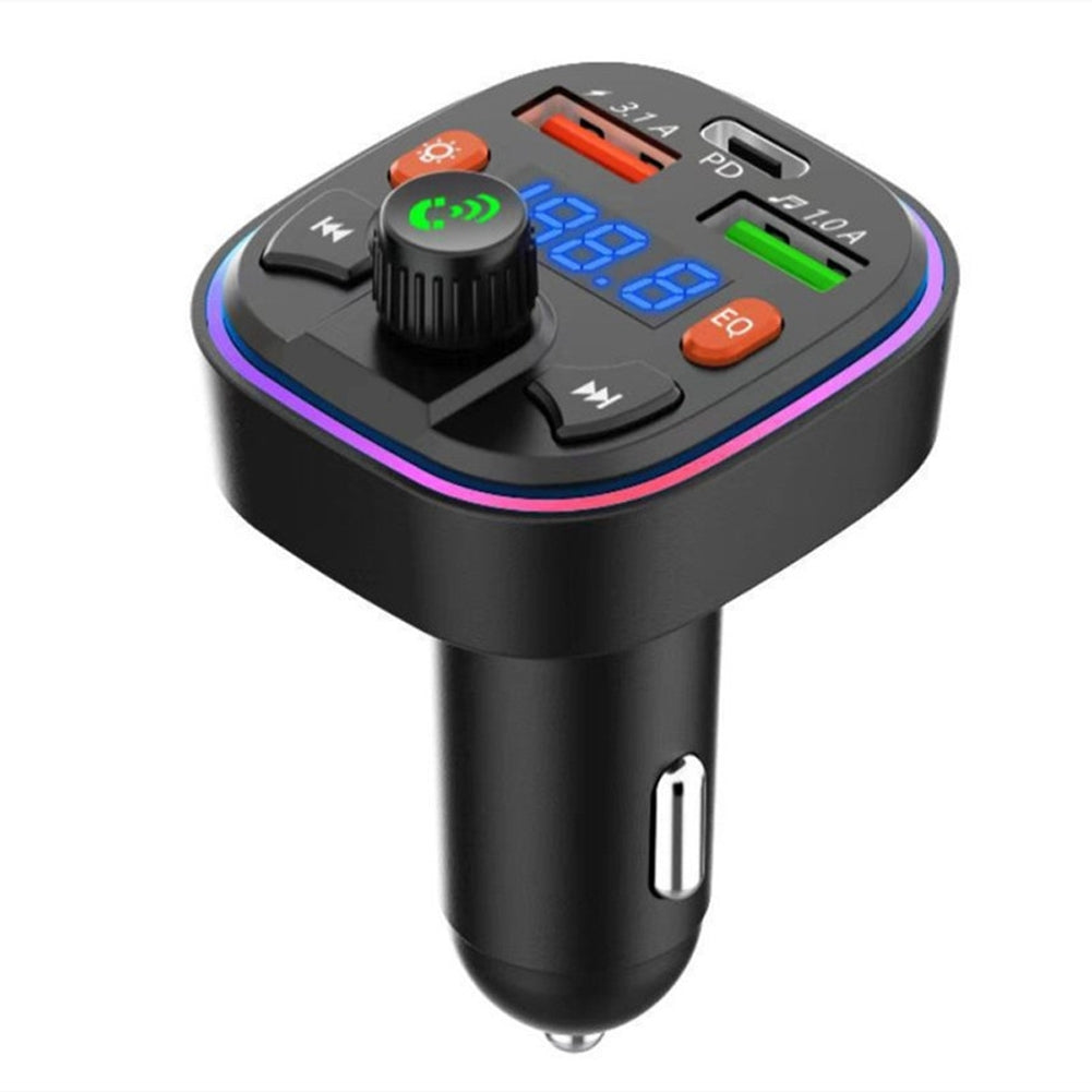 Q5 Car Radio Mp3 Audio Player Bluetooth Hands-free Fm Transmitter - Premium Car Chargers from Rapidvehicles - Just $21.99! Shop now at Rapidvehicles