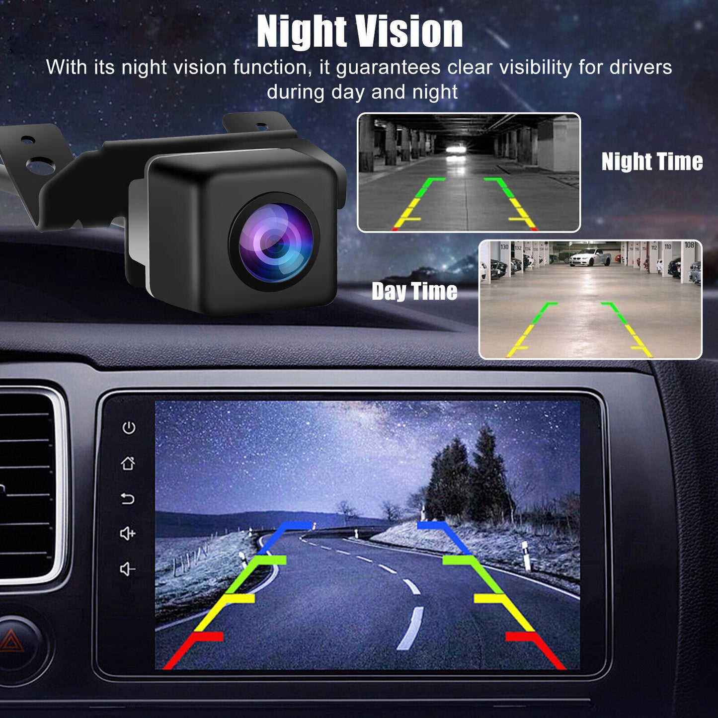 Car Rear View Backup Camera HD Night Vision Parking Aid Camcorder - Premium Car Rear View Camera from Rapidvehicles - Just $85.99! Shop now at Rapidvehicles