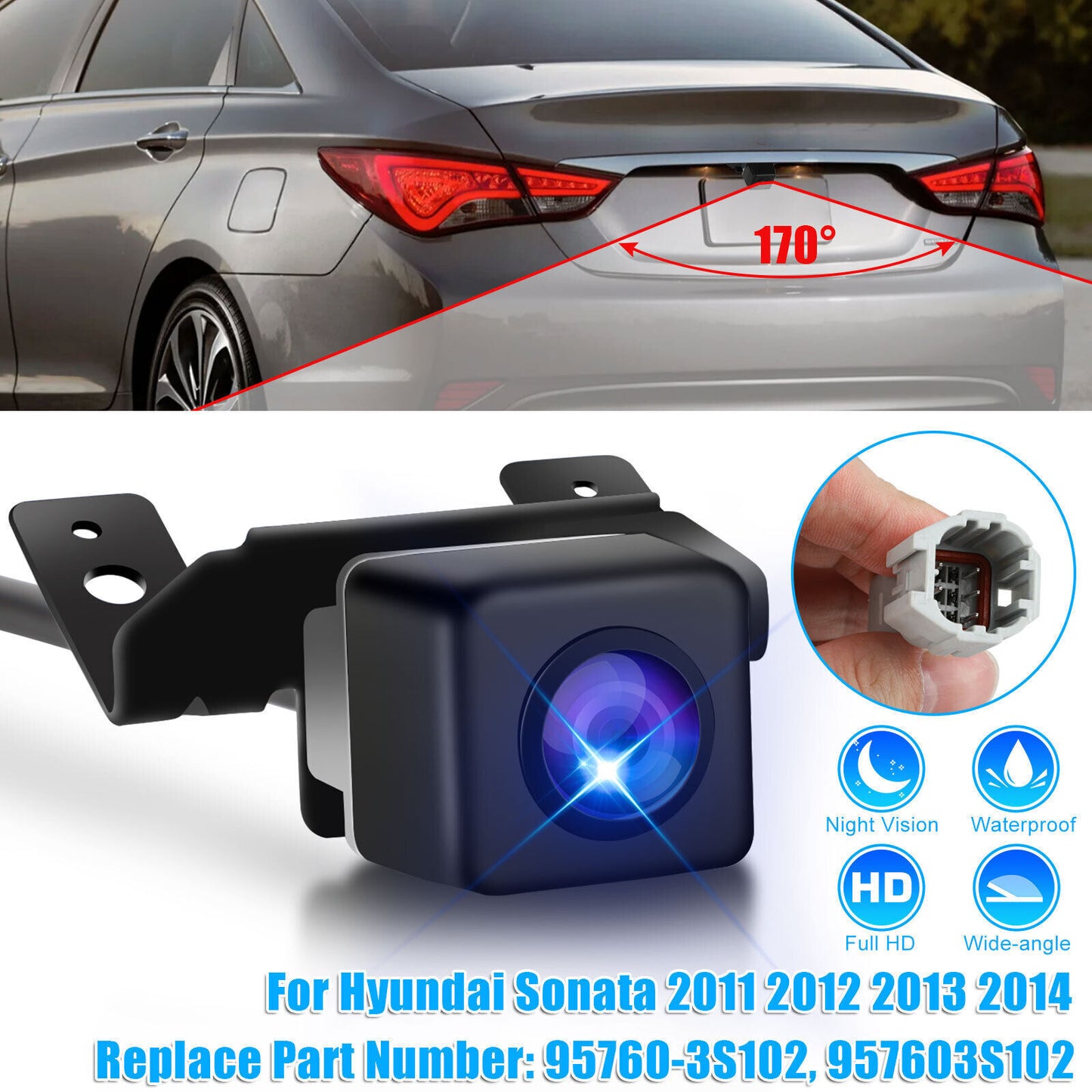 Car Rear View Backup Camera HD Night Vision Parking Aid Camcorder - Premium Car Rear View Camera from Rapidvehicles - Just $85.99! Shop now at Rapidvehicles