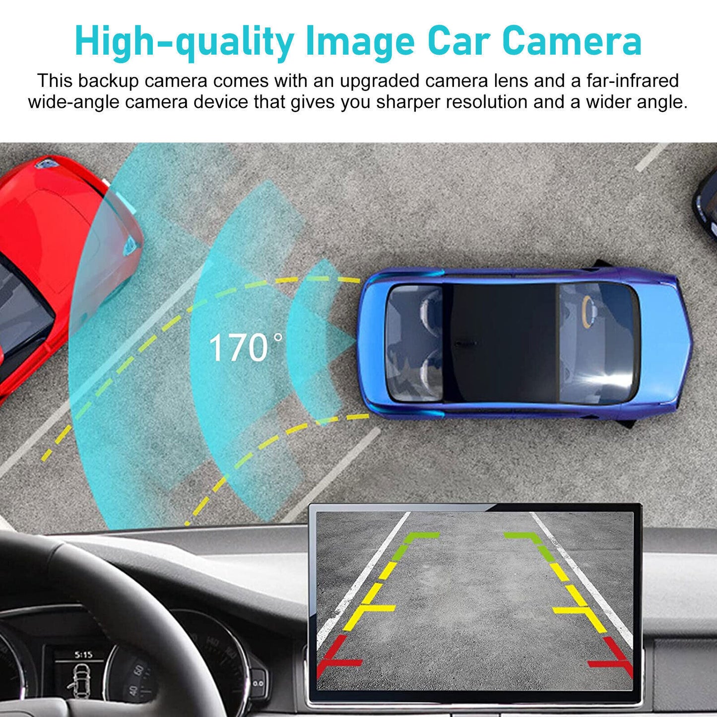 Car Rear View Backup Camera Night Vision Reversing Assist - Premium Car Rear View Camera from Rapidvehicles - Just $75.99! Shop now at Rapidvehicles