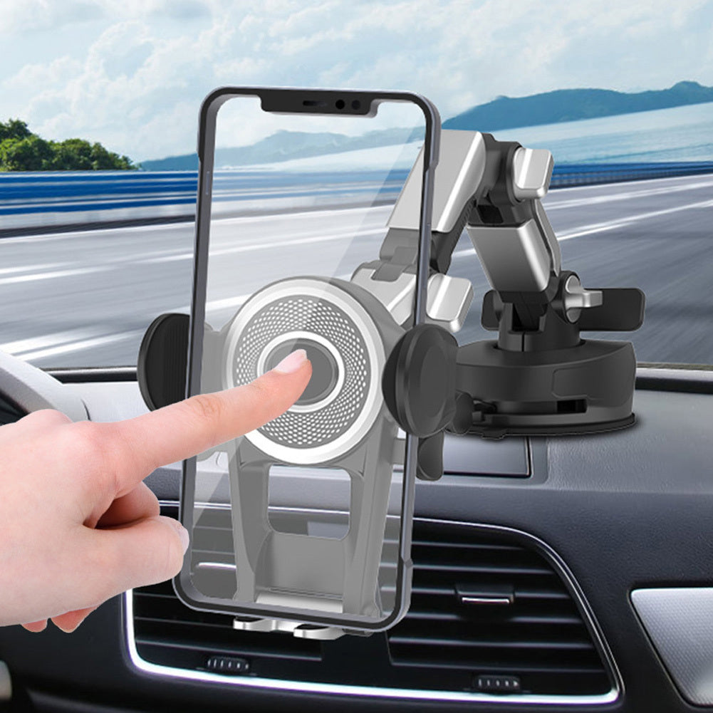 Car Phone Holder Suction Cup Support Bracket With Phone Number Plate Universal For 4.7 - 6.8 Inches Phones black - Premium Car Mounts & Holders from Rapidvehicles - Just $25.99! Shop now at Rapidvehicles