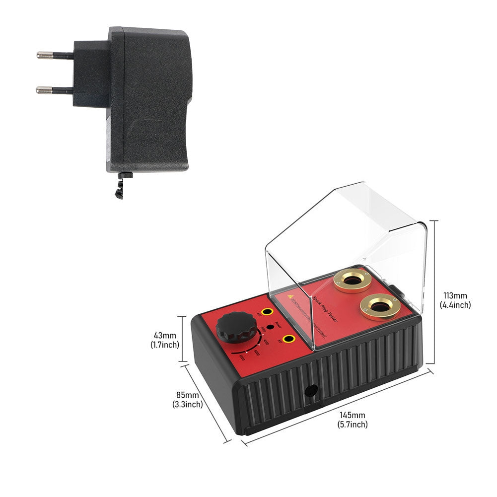 0-6000rpm 12v Spark Plug Tester Diagnostic Tool Double Hole - Premium OBD & Diagnostic Tools from Rapidvehicles - Just $62.99! Shop now at Rapidvehicles