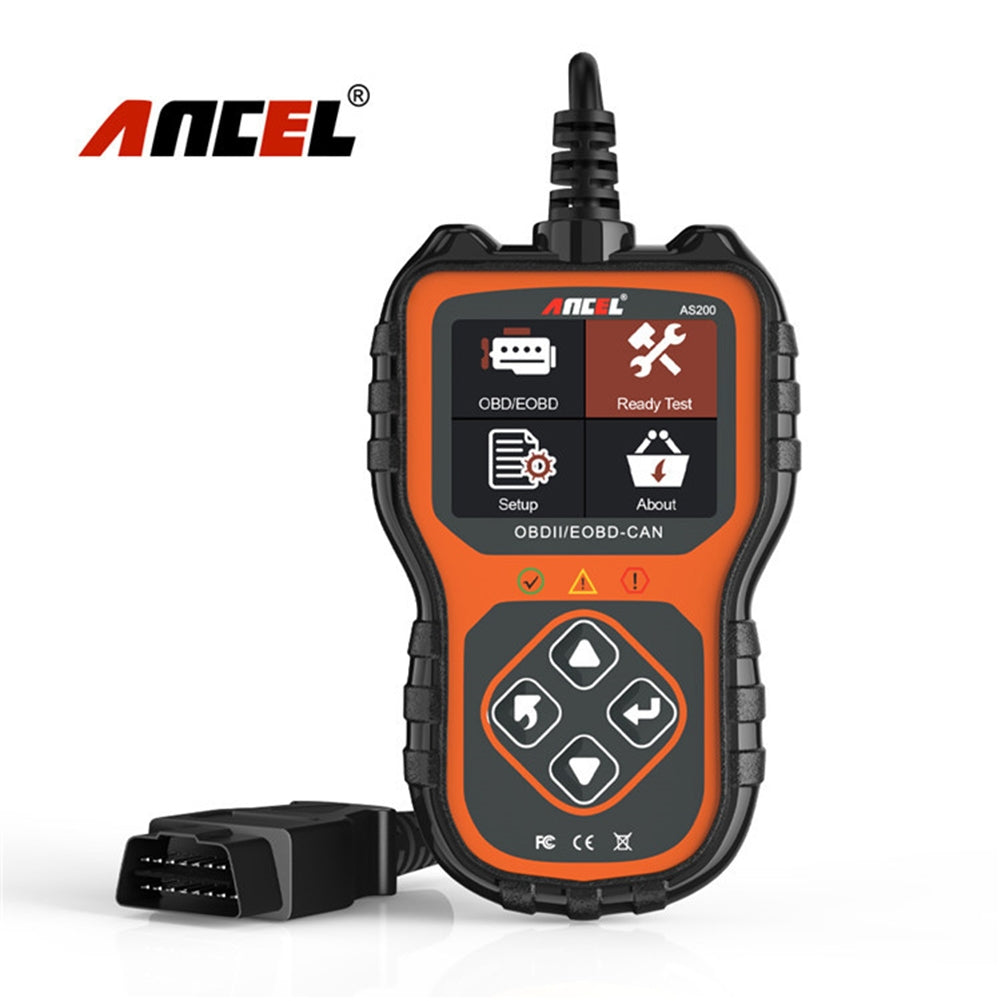 As200 Car Engine Tester Obd2 Scanner Professional Code Reader - Premium OBD & Diagnostic Tools from Rapidvehicles - Just $65.99! Shop now at Rapidvehicles