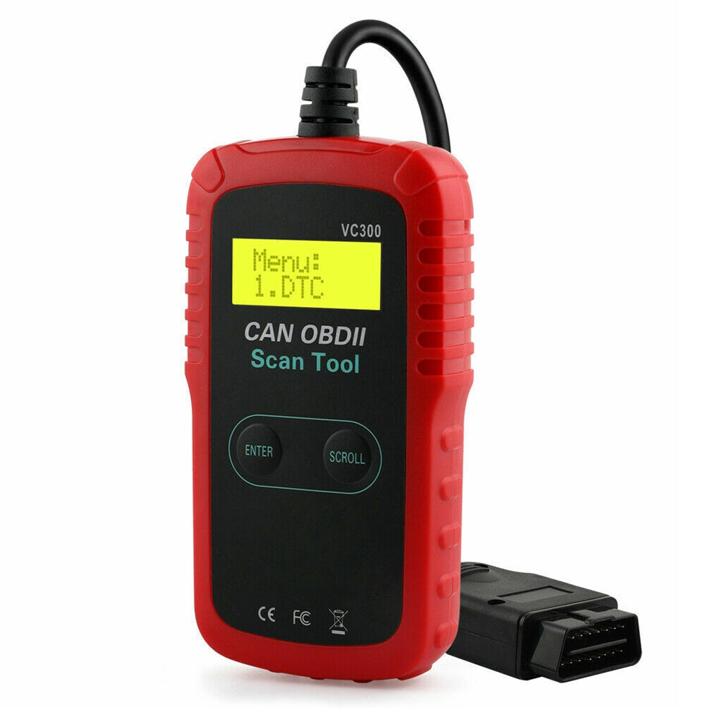 Vc300 Car Obd2 Diagnostic Scanner Automotive Engine Light Code Reader Obd Check Engine Diagnostic Tool red black - Premium OBD & Diagnostic Tools from Rapidvehicles - Just $35.99! Shop now at Rapidvehicles