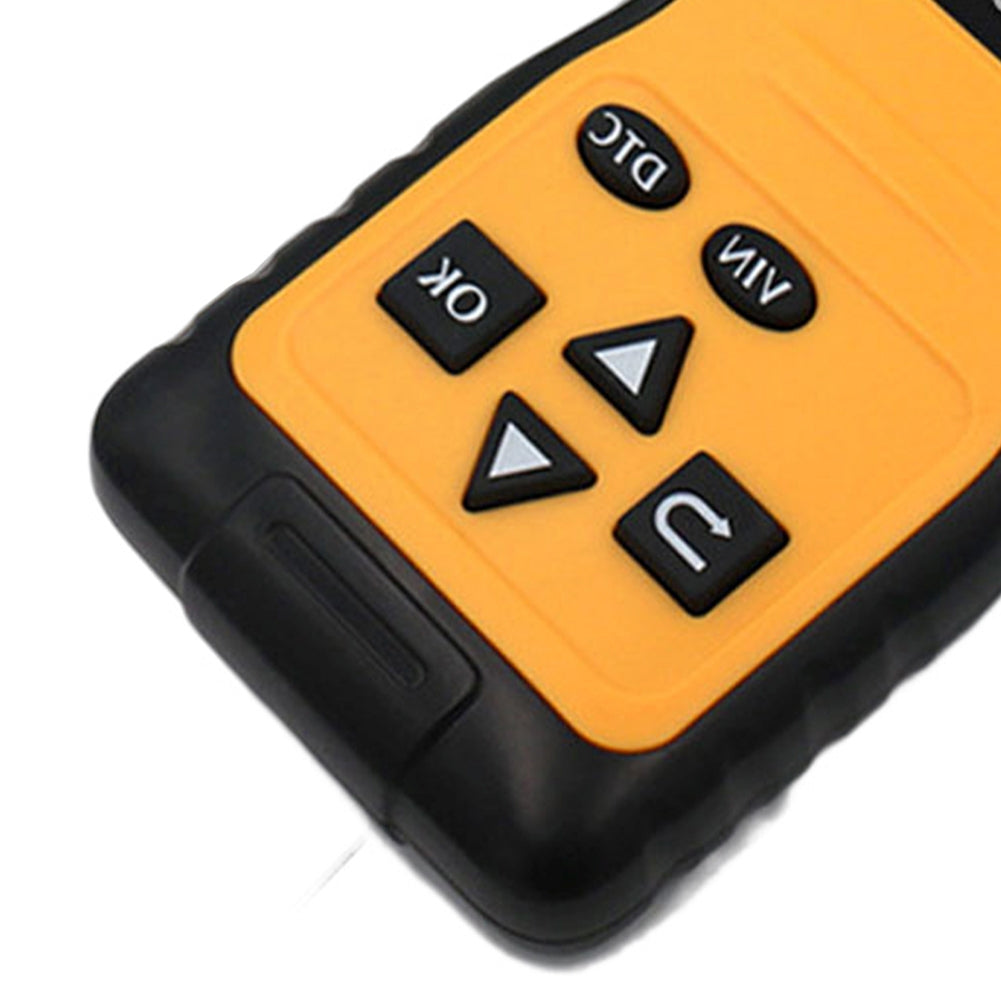 Obd2 Scanner Car Engine Fault Code Reader Obd Ii Tester Auto Diagnostic Scan Tool Screen Display Decoder Detector Yellow - Premium OBD & Diagnostic Tools from Rapidvehicles - Just $40.99! Shop now at Rapidvehicles