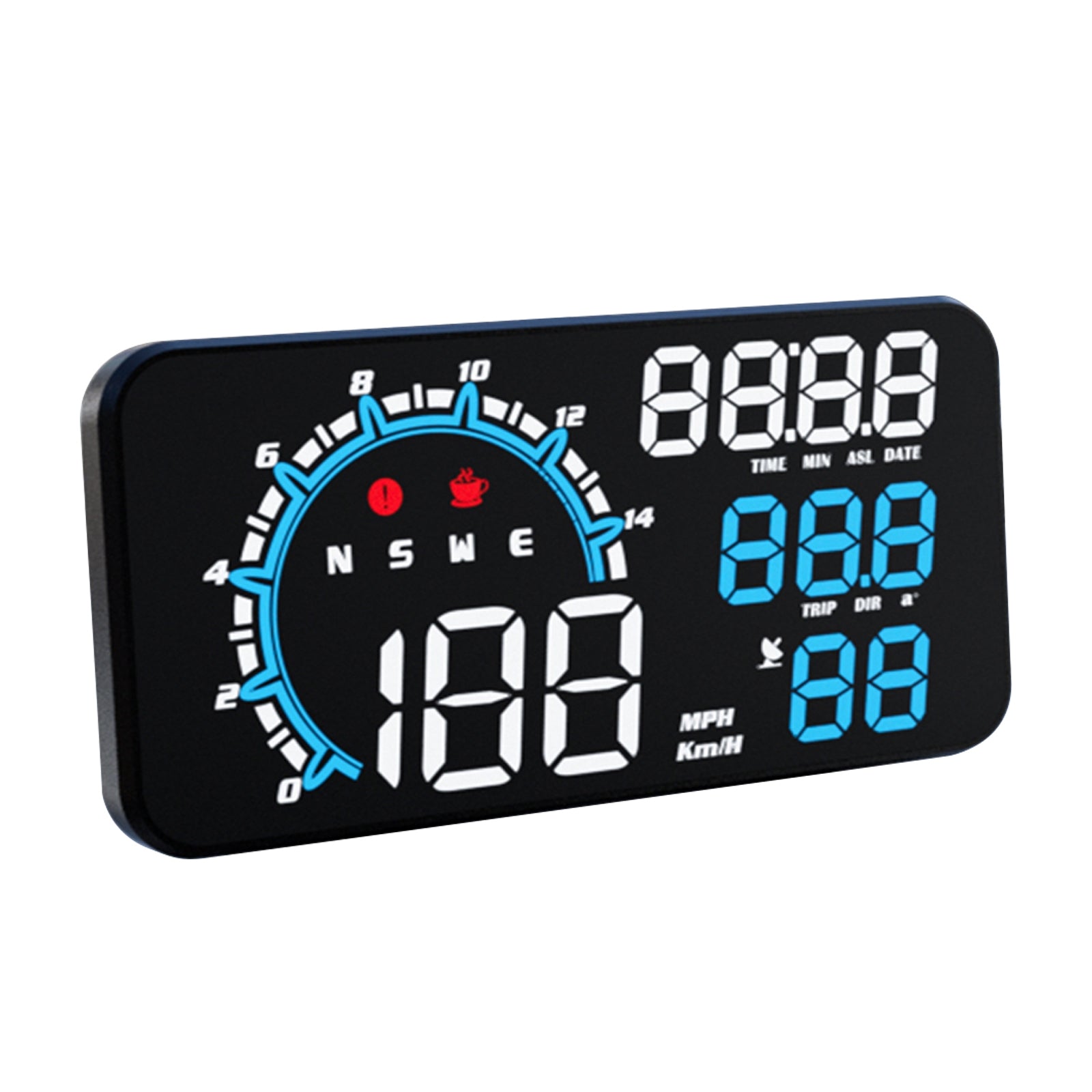 Car Hud Head up Display 5.5-Inch Large Screen Universal USB Gps Speed Instrument with Overspeed Alarm Black - Premium Other Car Electronics from Rapidvehicles - Just $46.89! Shop now at Rapidvehicles