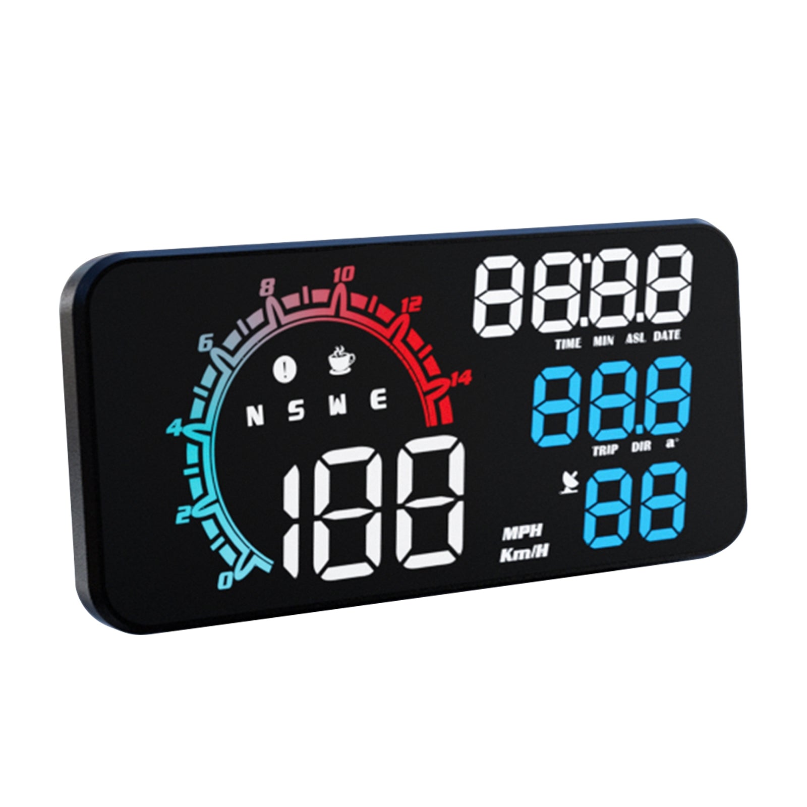 Car Hud Head up Display 5.5-Inch Large Screen Universal USB Gps Speed Instrument with Overspeed Alarm Black - Premium Other Car Electronics from Rapidvehicles - Just $46.89! Shop now at Rapidvehicles