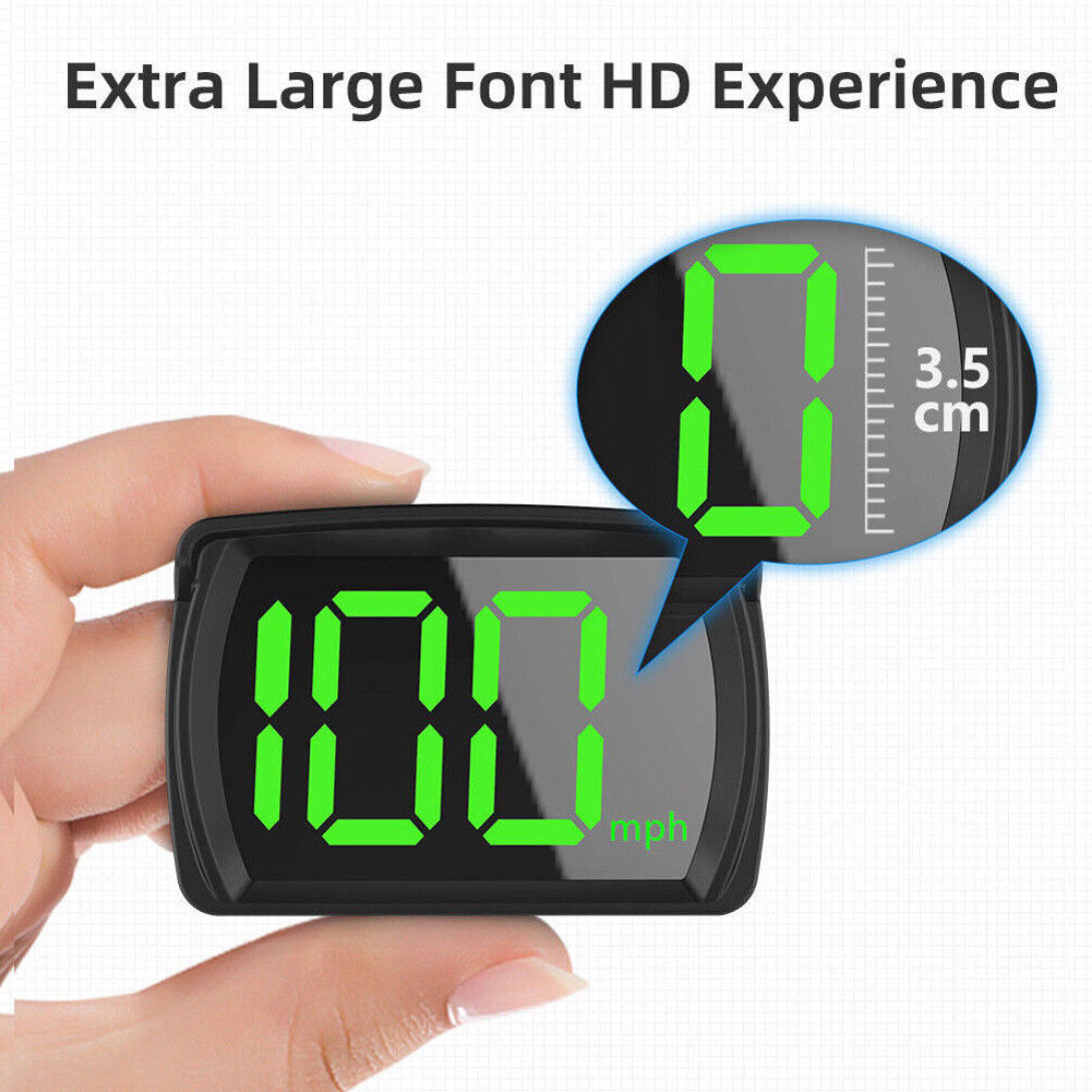 Car Hud Head-up Display Universal Bluetooth Car Speedometer Safety Warning Instrument Car Accessories black - Premium Other Car Electronics from Rapidvehicles - Just $28.30! Shop now at Rapidvehicles