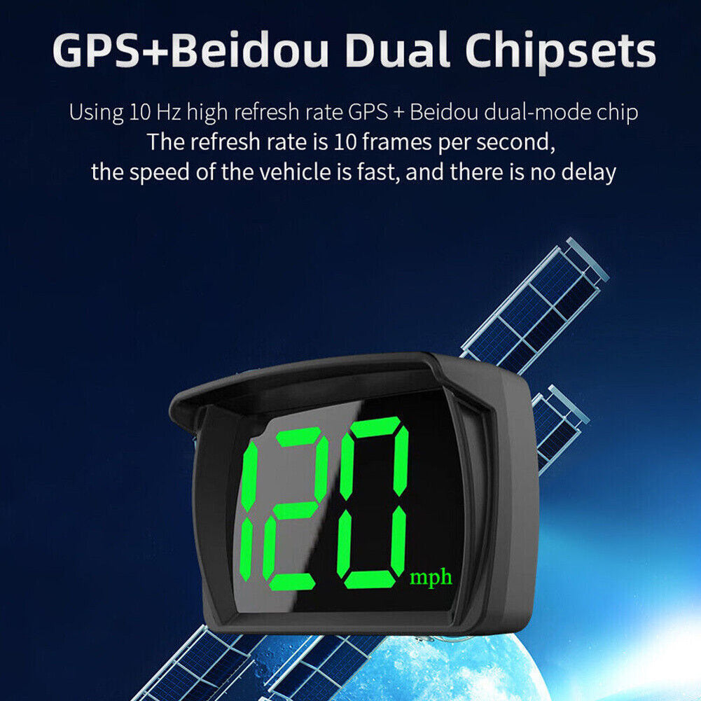 Car Hud Head-up Display Universal Bluetooth Car Speedometer Safety Warning Instrument Car Accessories black - Premium Other Car Electronics from Rapidvehicles - Just $28.30! Shop now at Rapidvehicles