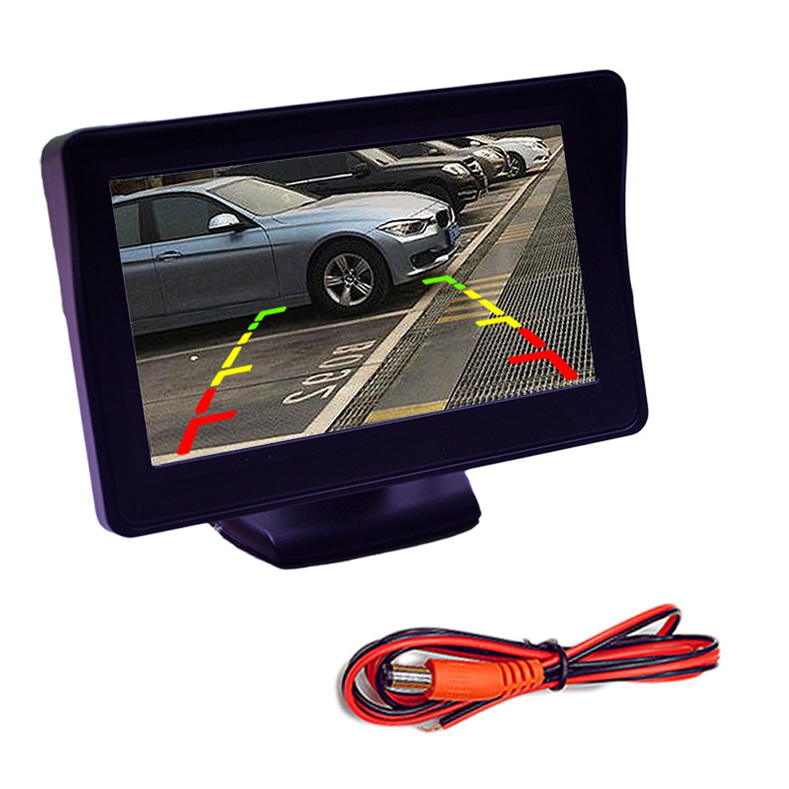 4.3-Inch HD Car Monitor Tft Screen 2-Way Signal Input Parking - Premium Other Car Electronics from Rapidvehicles - Just $40.99! Shop now at Rapidvehicles