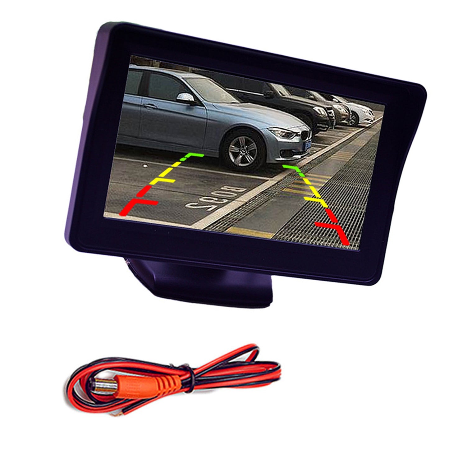 4.3-Inch HD Car Monitor Tft Screen 2-Way Signal Input Parking - Premium Other Car Electronics from Rapidvehicles - Just $40.99! Shop now at Rapidvehicles