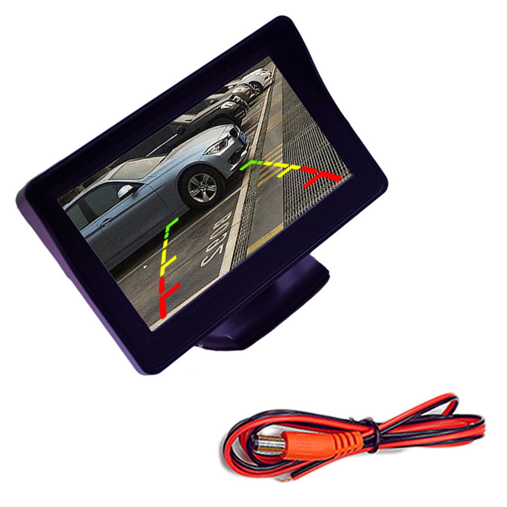 4.3-Inch HD Car Monitor Tft Screen 2-Way Signal Input Parking - Premium Other Car Electronics from Rapidvehicles - Just $40.99! Shop now at Rapidvehicles