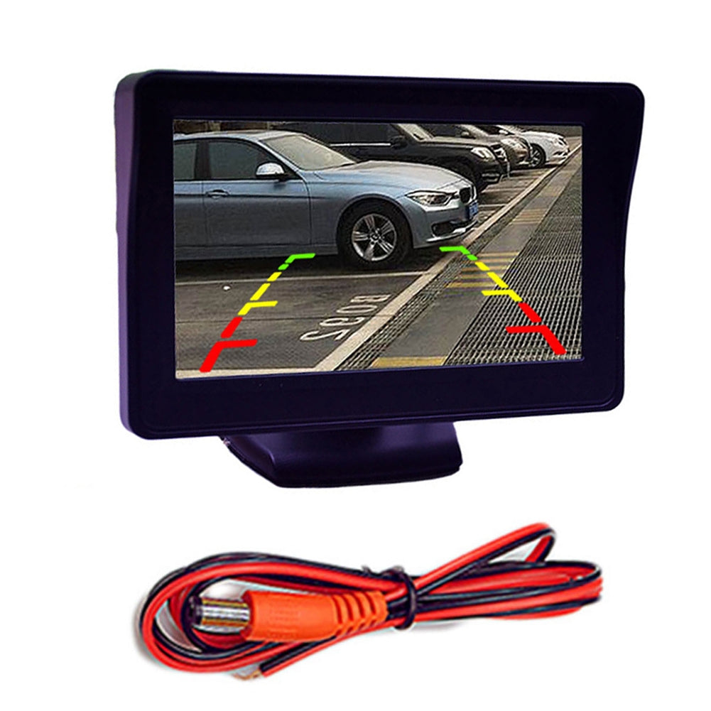 4.3-Inch HD Car Monitor Tft Screen 2-Way Signal Input Parking - Premium Other Car Electronics from Rapidvehicles - Just $40.99! Shop now at Rapidvehicles