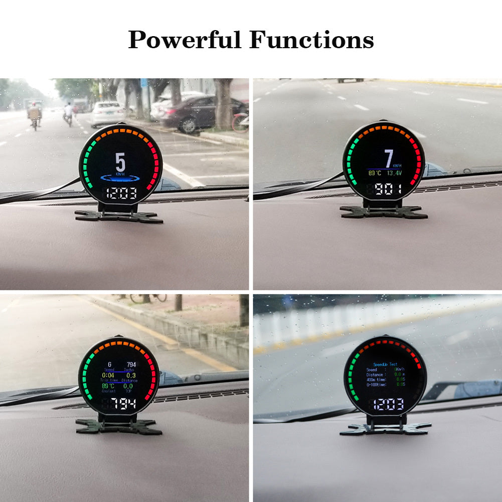 Car Obd Hud Head-Up Display Multi-functional Speedometer Digital - Premium Other Car Electronics from Rapidvehicles - Just $73.99! Shop now at Rapidvehicles