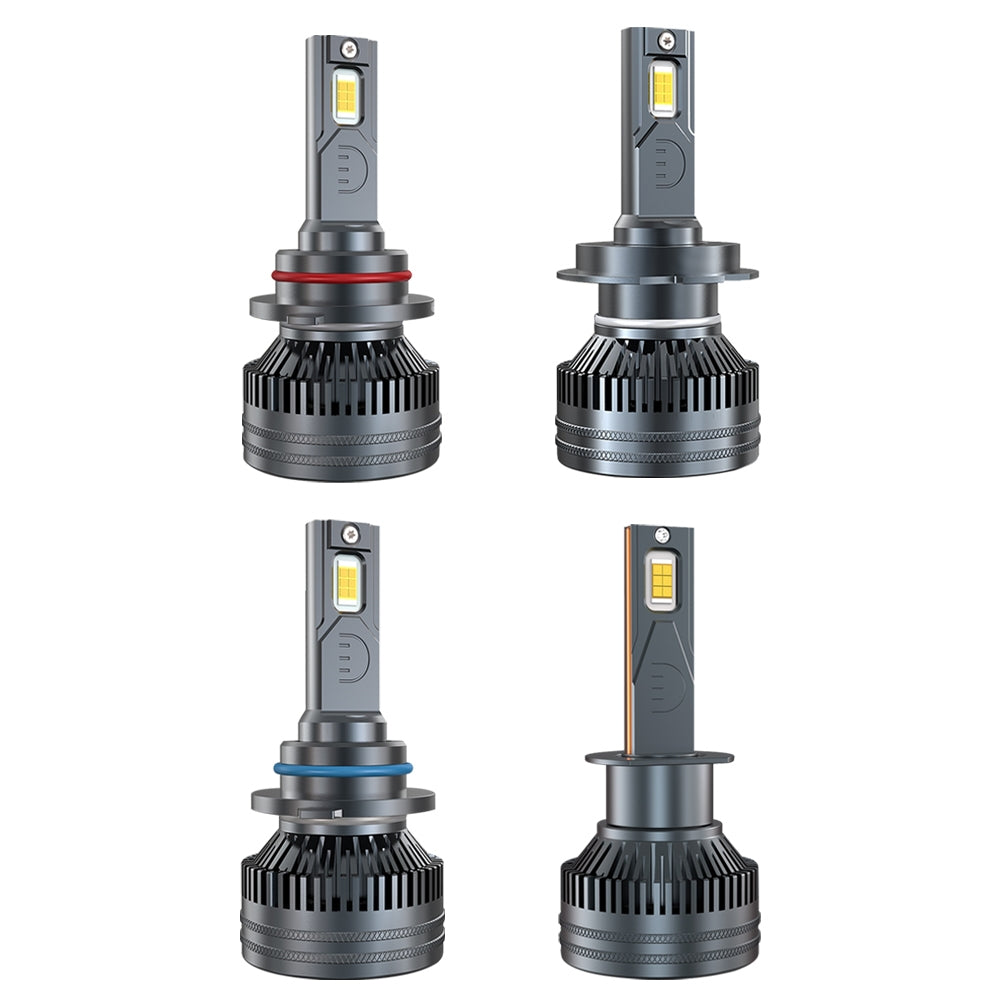 1 Pair Car LED Headlight Bulbs H1 9005 H7 H4 High-Power - Premium Car LED Lights from Rapidvehicles - Just $49.99! Shop now at Rapidvehicles