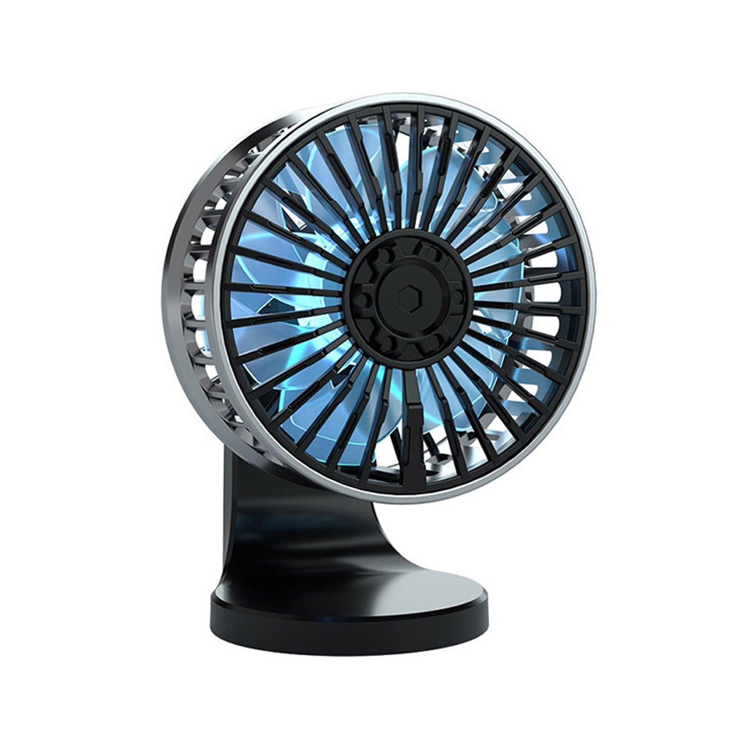 F210 USB Car Fan Multi-angle Rotation Dual Engine Windshield Desk - Premium Other Car Electronics from Rapidvehicles - Just $29.99! Shop now at Rapidvehicles