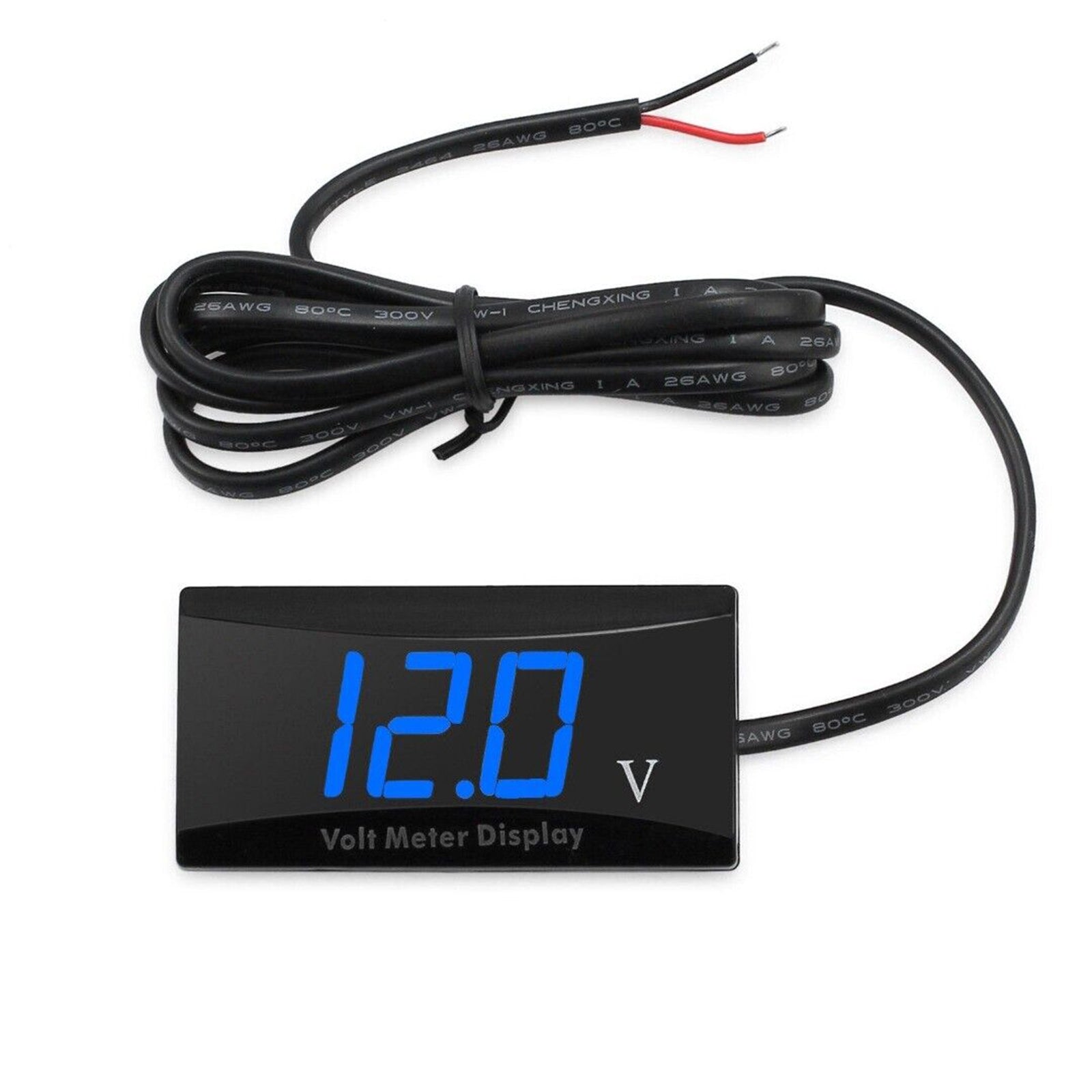 Car Voltmeter 8V-16V Led Digital Display Battery Detection - Premium Motorcycle Accessories from Rapidvehicles - Just $29.99! Shop now at Rapidvehicles