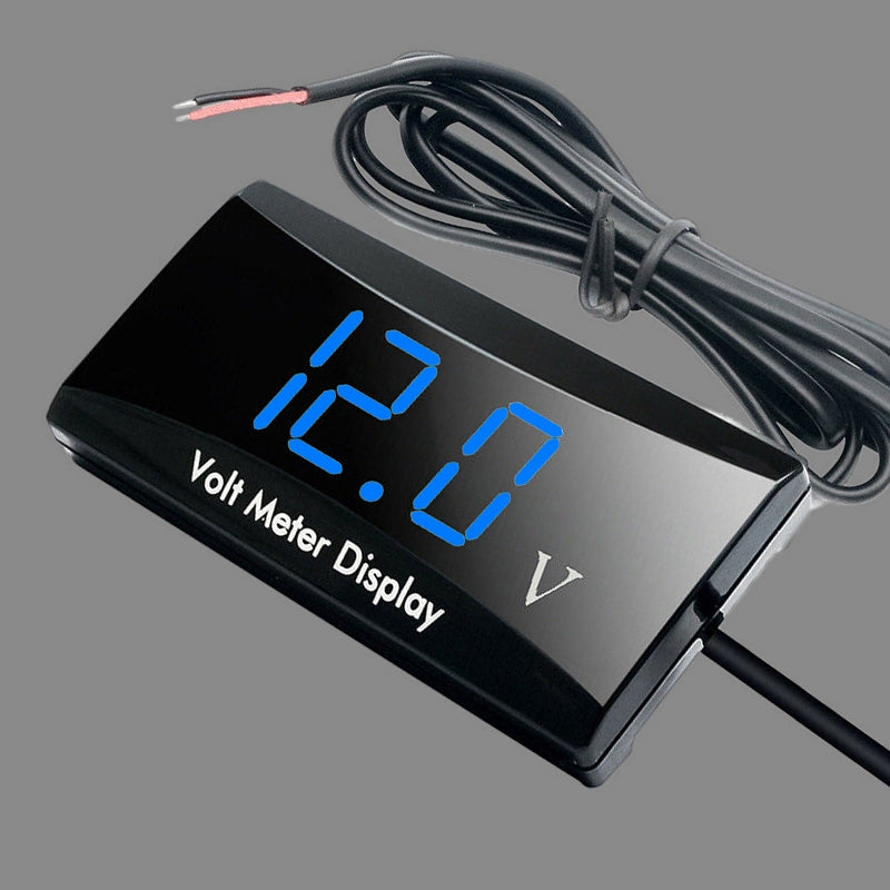 Car Voltmeter 8V-16V Led Digital Display Battery Detection - Premium Motorcycle Accessories from Rapidvehicles - Just $29.99! Shop now at Rapidvehicles