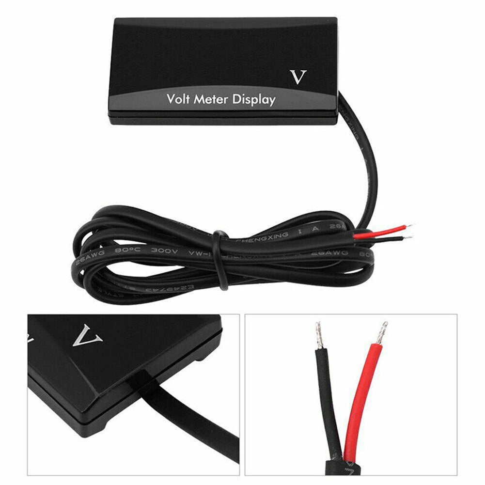 Car Voltmeter 8V-16V Led Digital Display Battery Detection - Premium Motorcycle Accessories from Rapidvehicles - Just $29.99! Shop now at Rapidvehicles