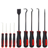 9pcs Oil Seal O-rings Removal Tool Screwdriver Automotive Electronic Precision Hooks Puller Auto Repair Tool red - Premium Scratch Repair from Rapidvehicles - Just $37.99! Shop now at Rapidvehicles